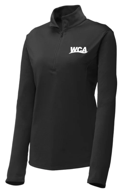 WCA Ladies Competitor Lightweight Quarter Zip - 3 Colors