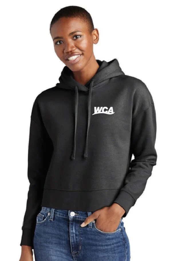 WCA Ladies Hooded Waist-Length Sweatshirt