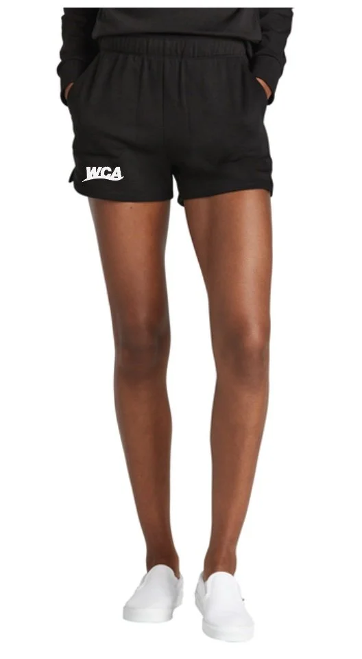WCA Ladies Tri-Blend Fleece Short