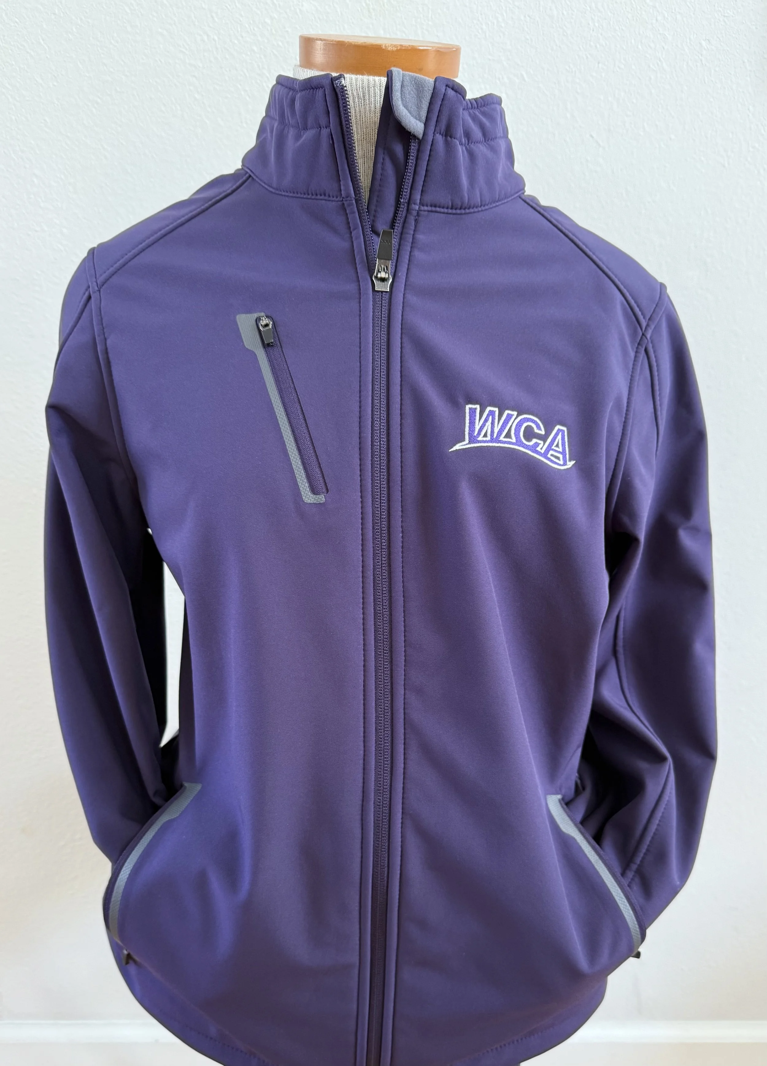 WCA Ladies Welded Soft Shell in Purple!