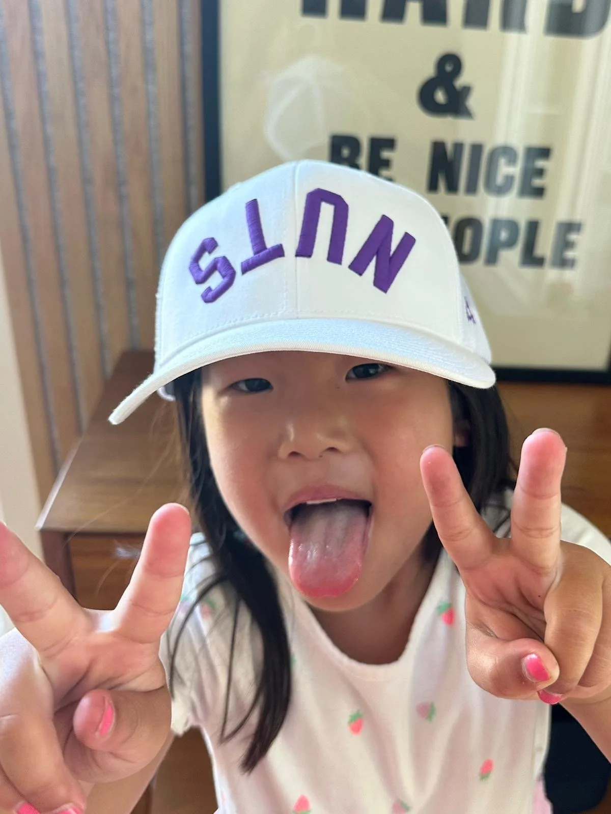 WCA NUTS Embroidered Upside-Down Snap-Back Trucker