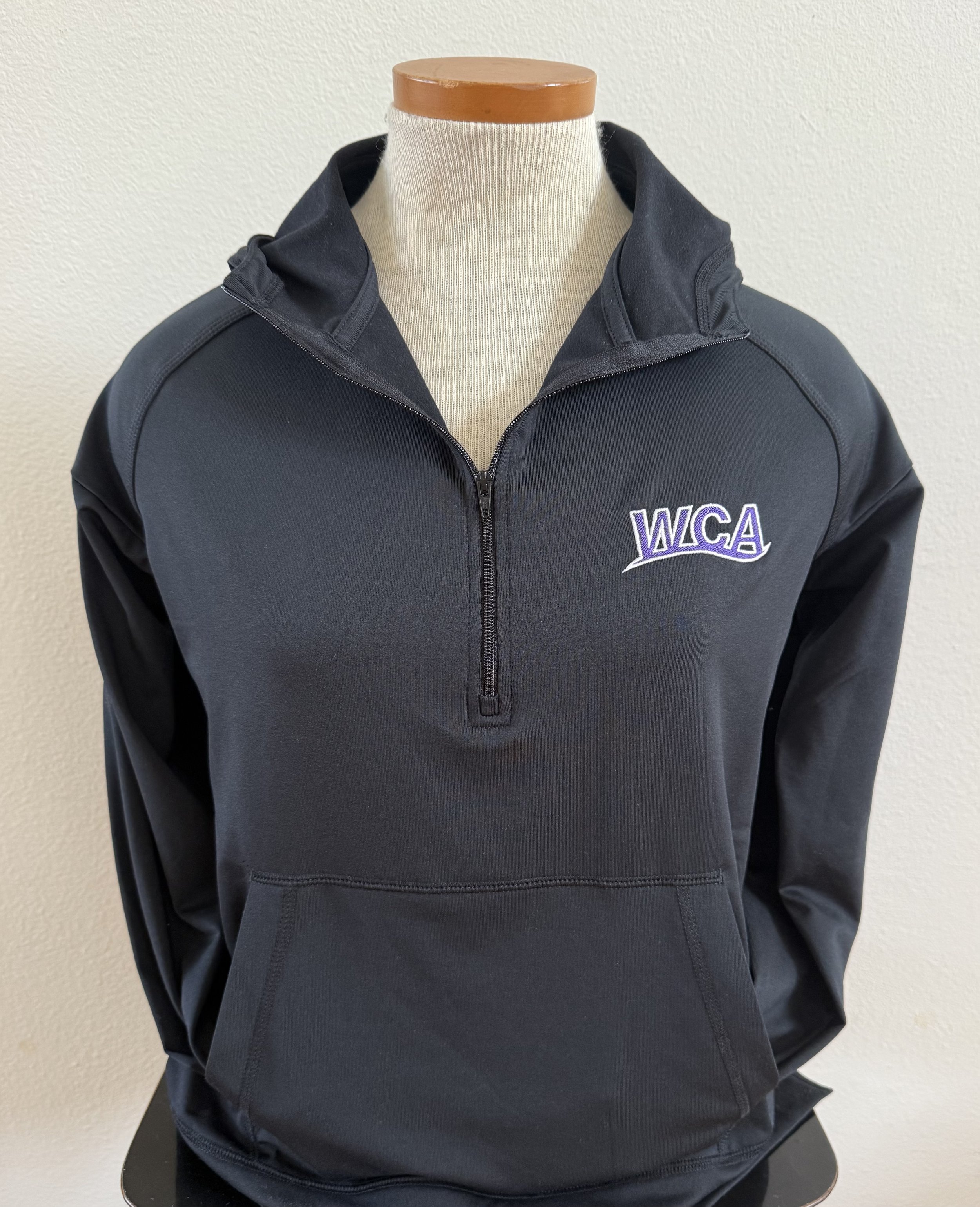 WCA Sport-Wick Half Zip Ladies Hoody - Updated Length