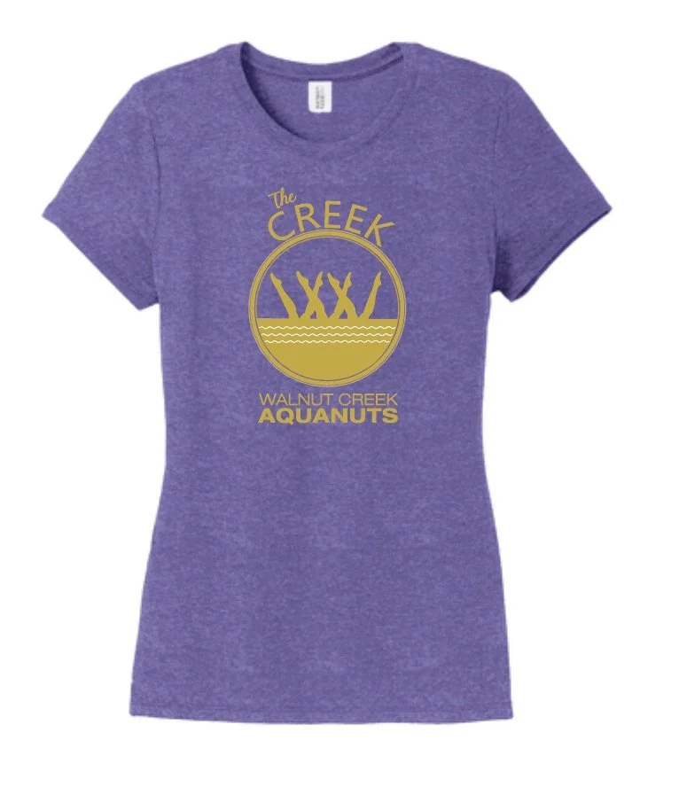 WCA The Creek Ladies & Girls Tri-Blend Crewneck Tee