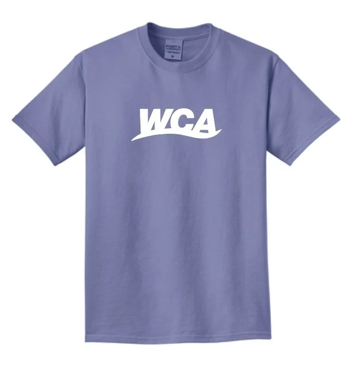 WCA Unisex Beach Washed Short Sleeve Tee