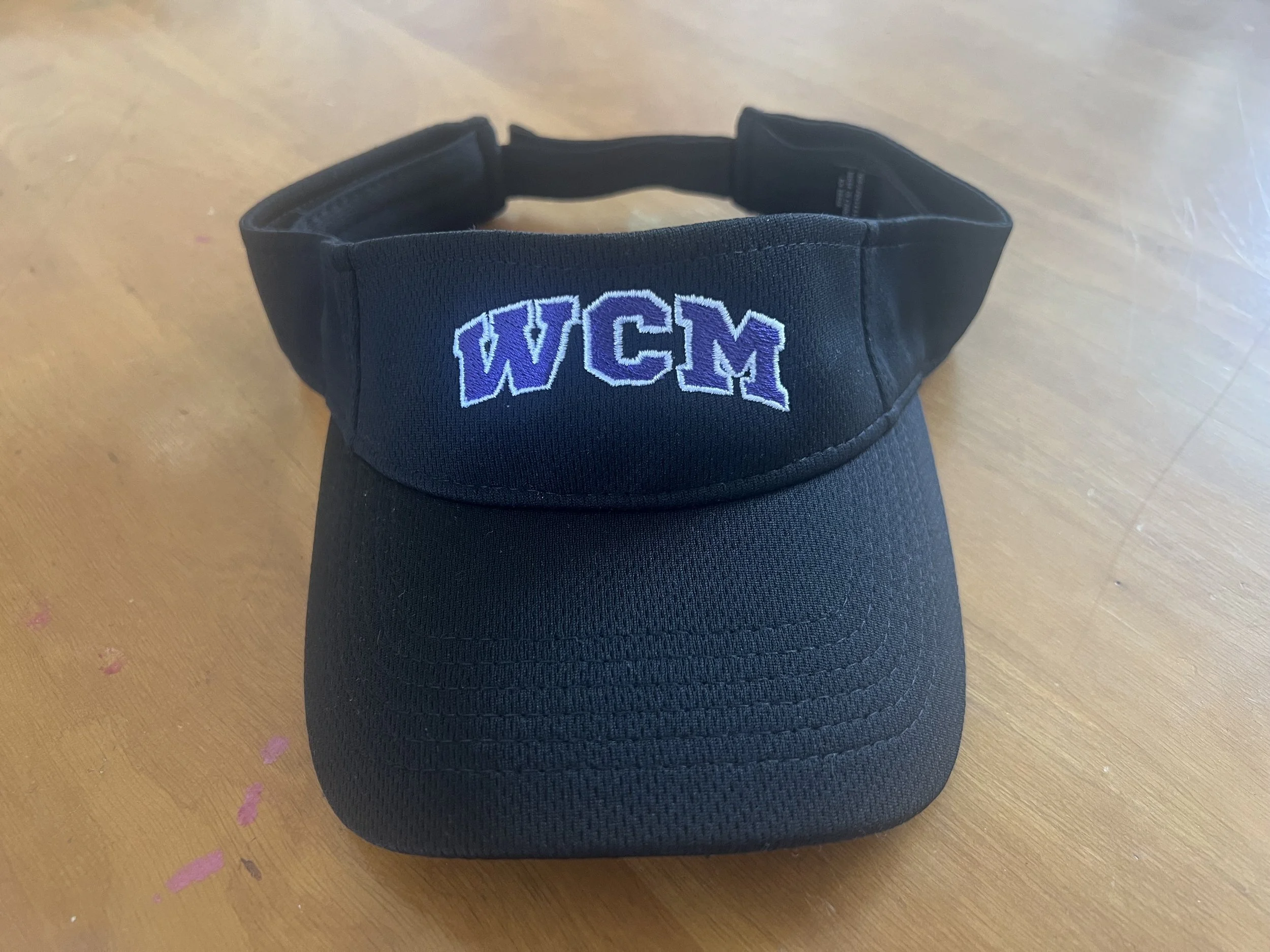 WCM Embroidered Visor