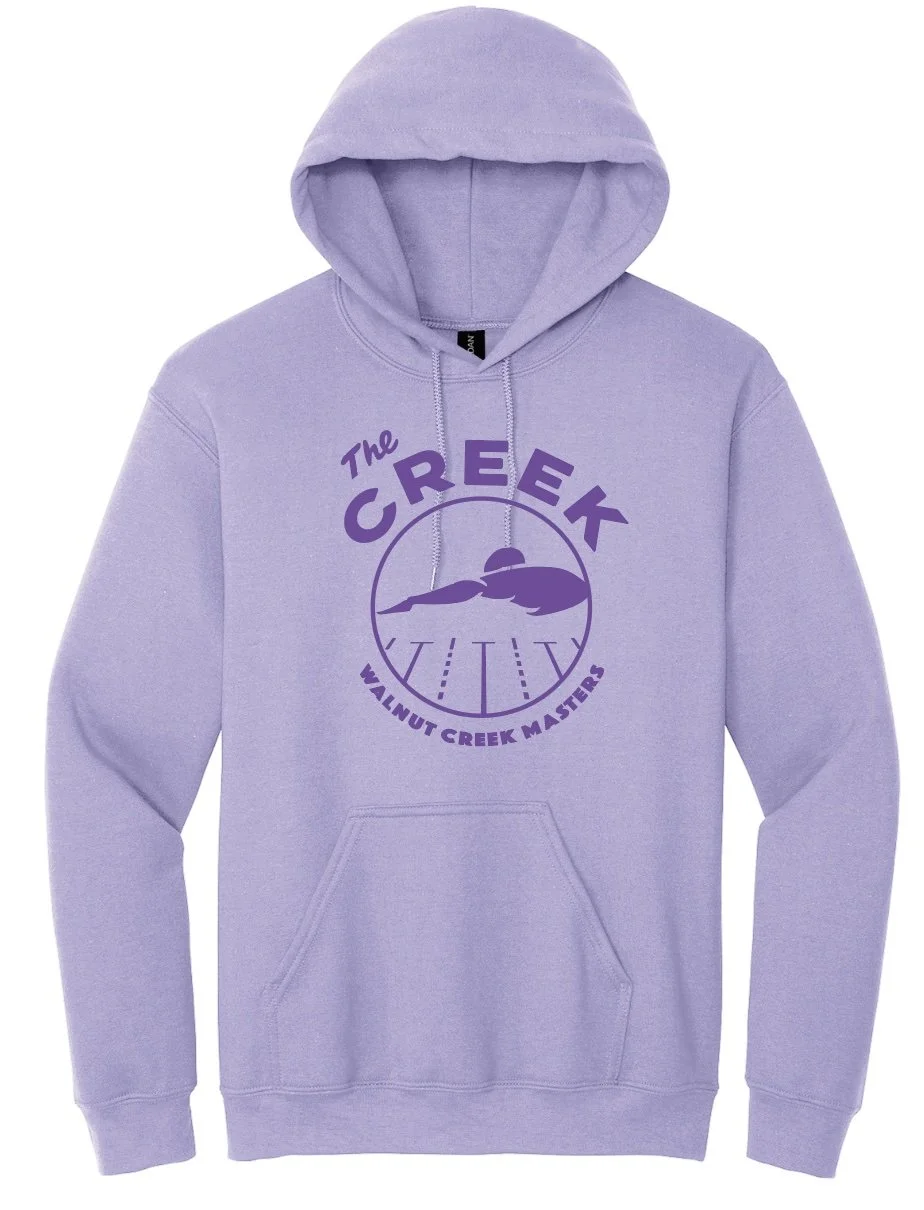 WCM The Creek Unisex Hooded Sweatshirt - Orchid!