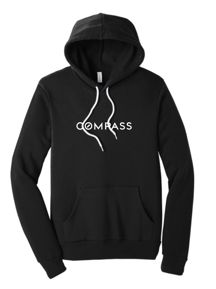Compass Unisex Super Soft Hooded Sweatshirt
