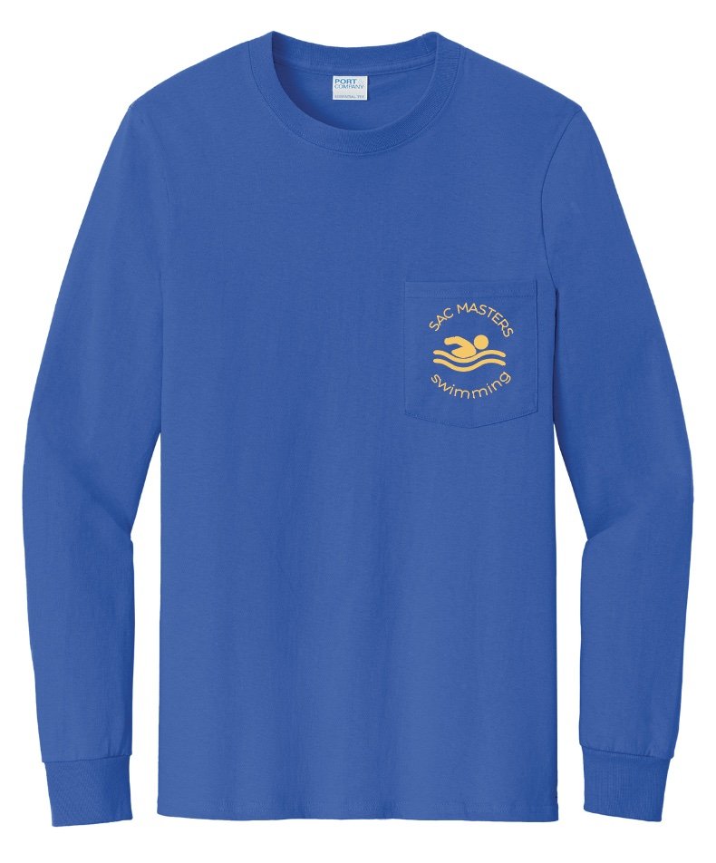 SACMA Unisex Long Sleeve Pocket Tee