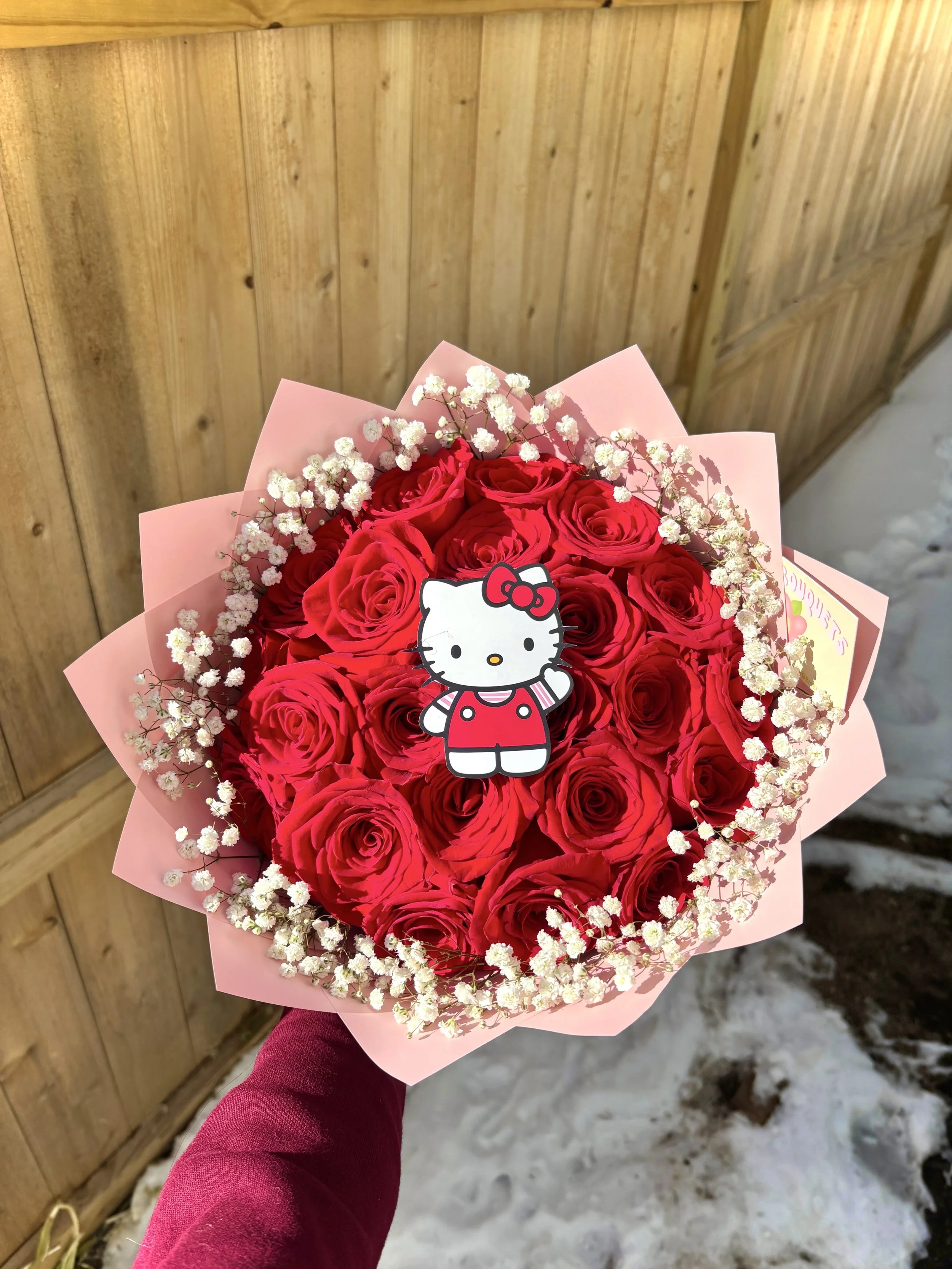 24 Roses + Babies breathe $50