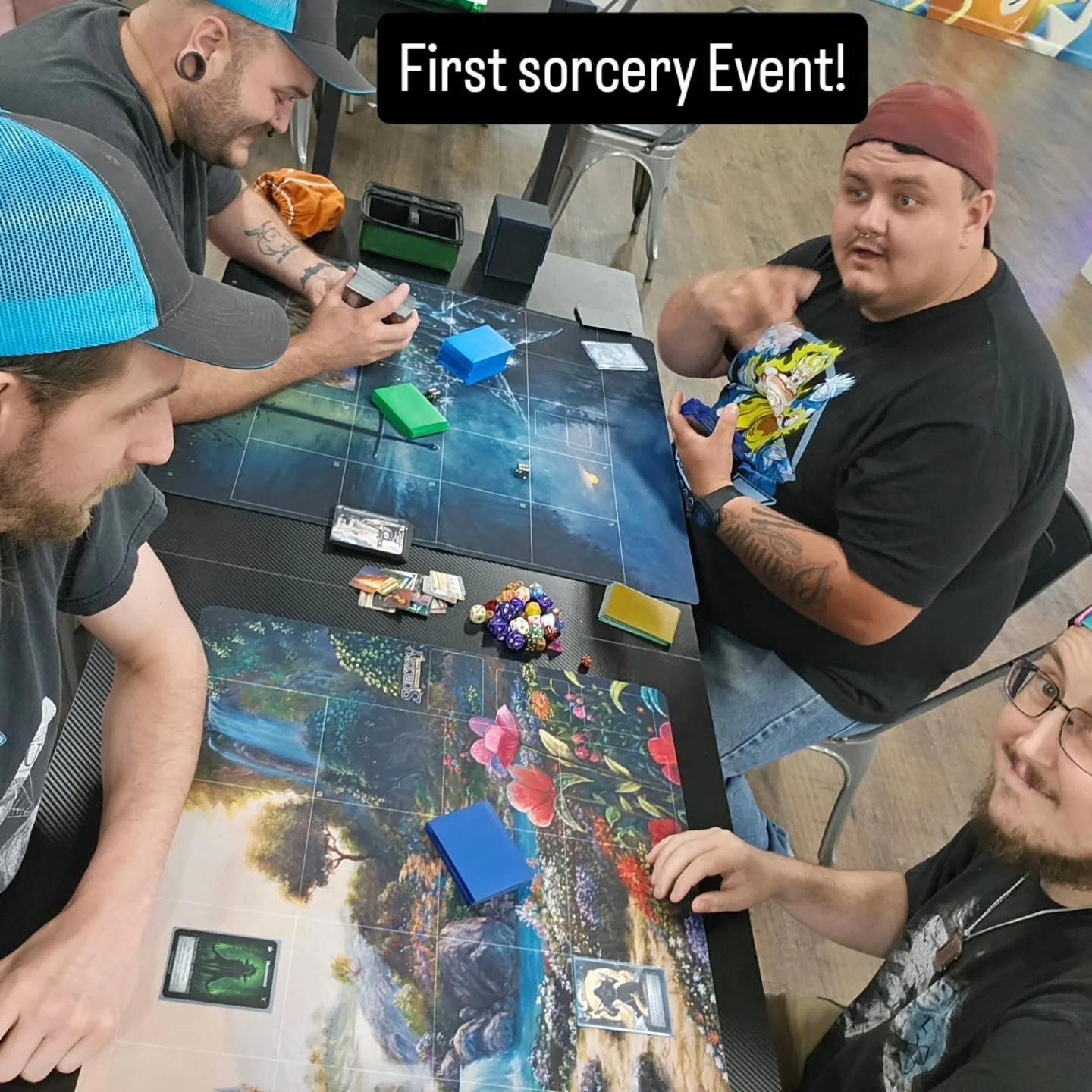 We had our fist small gathering of Avatars last night and we had a great time! We are looking forward to our Swiss tournament soon as we have had a lot of interest from members of the community about Sorcery!

We are planning a learn to play event in