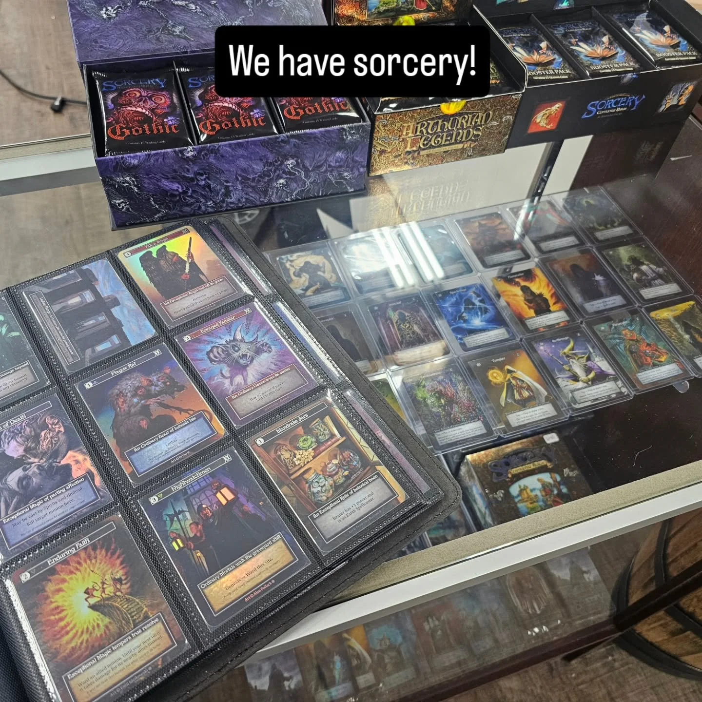 We are beyond honored to finally have "Sorcery: contested realm" in our glass!