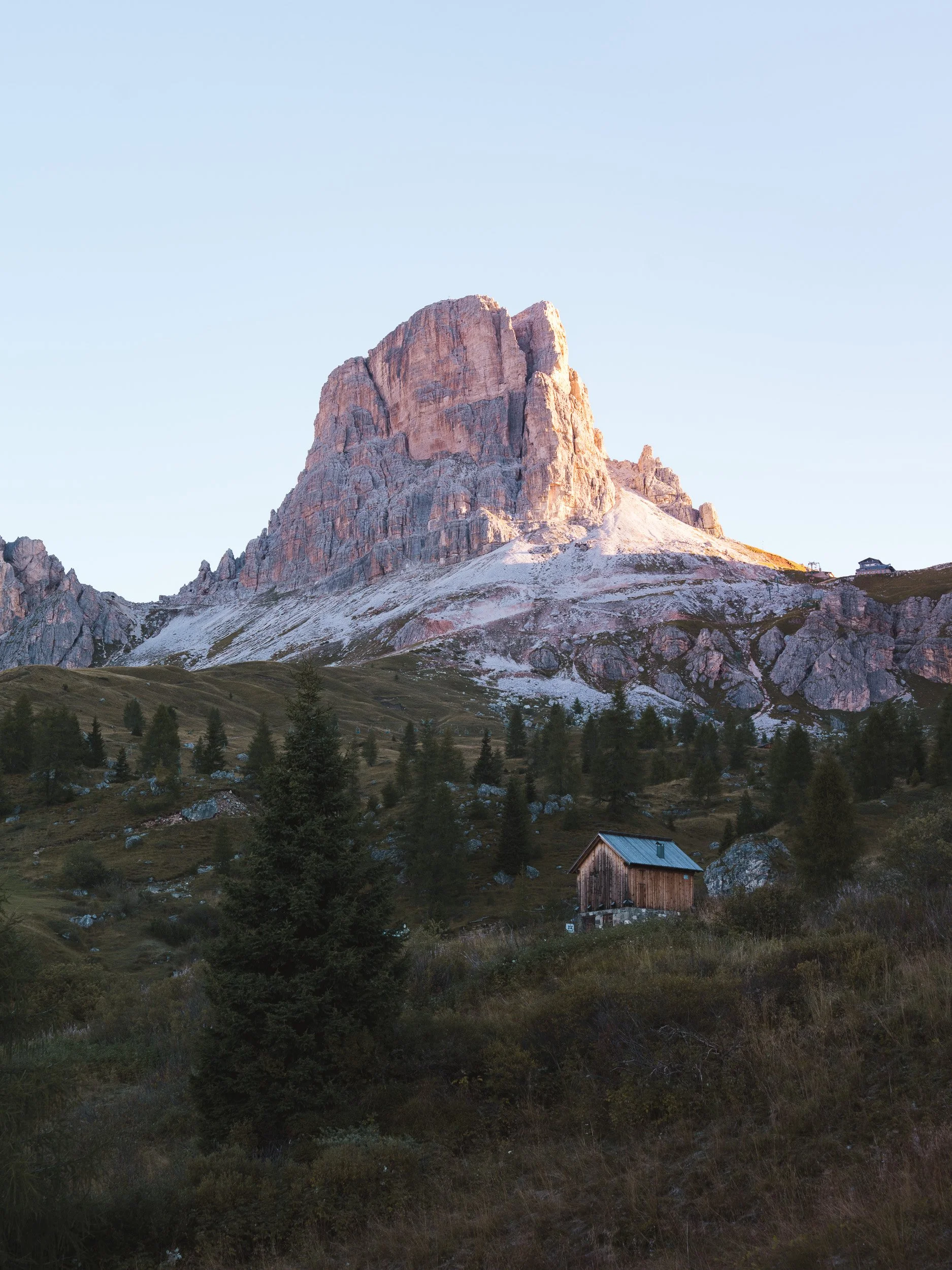 Passo Giau, Dolomites, italy