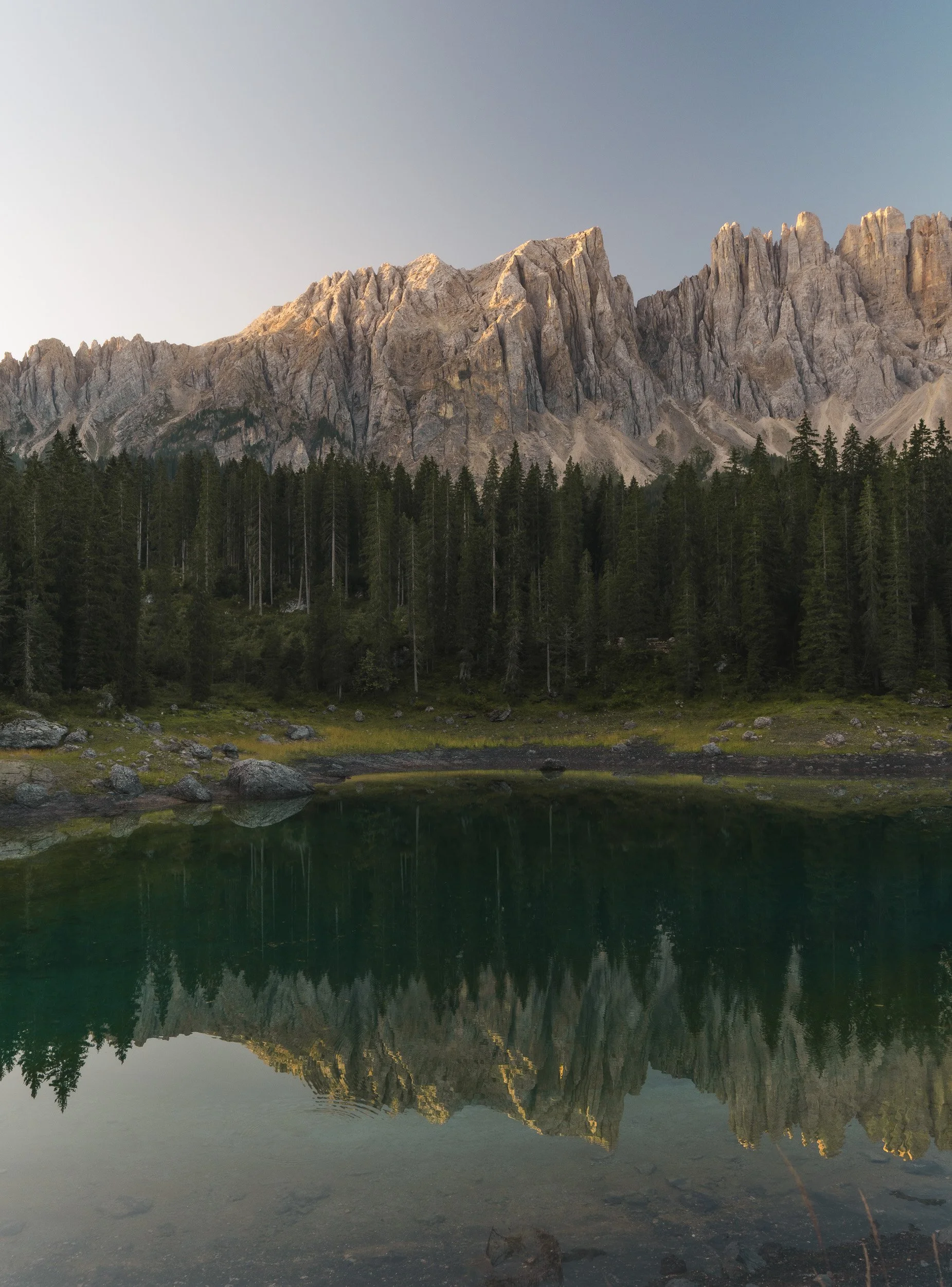 Lake Di Carezza, Dolomites, italy