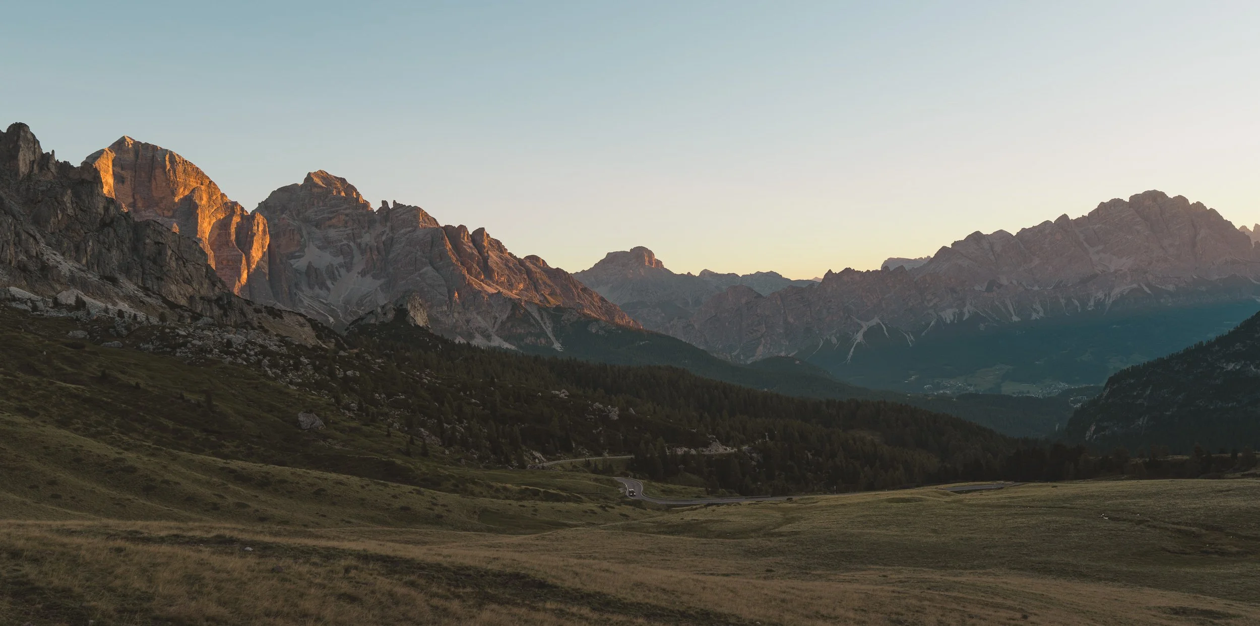 Passo Giau, Dolomites, italy