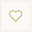 Outline of a heart symbol