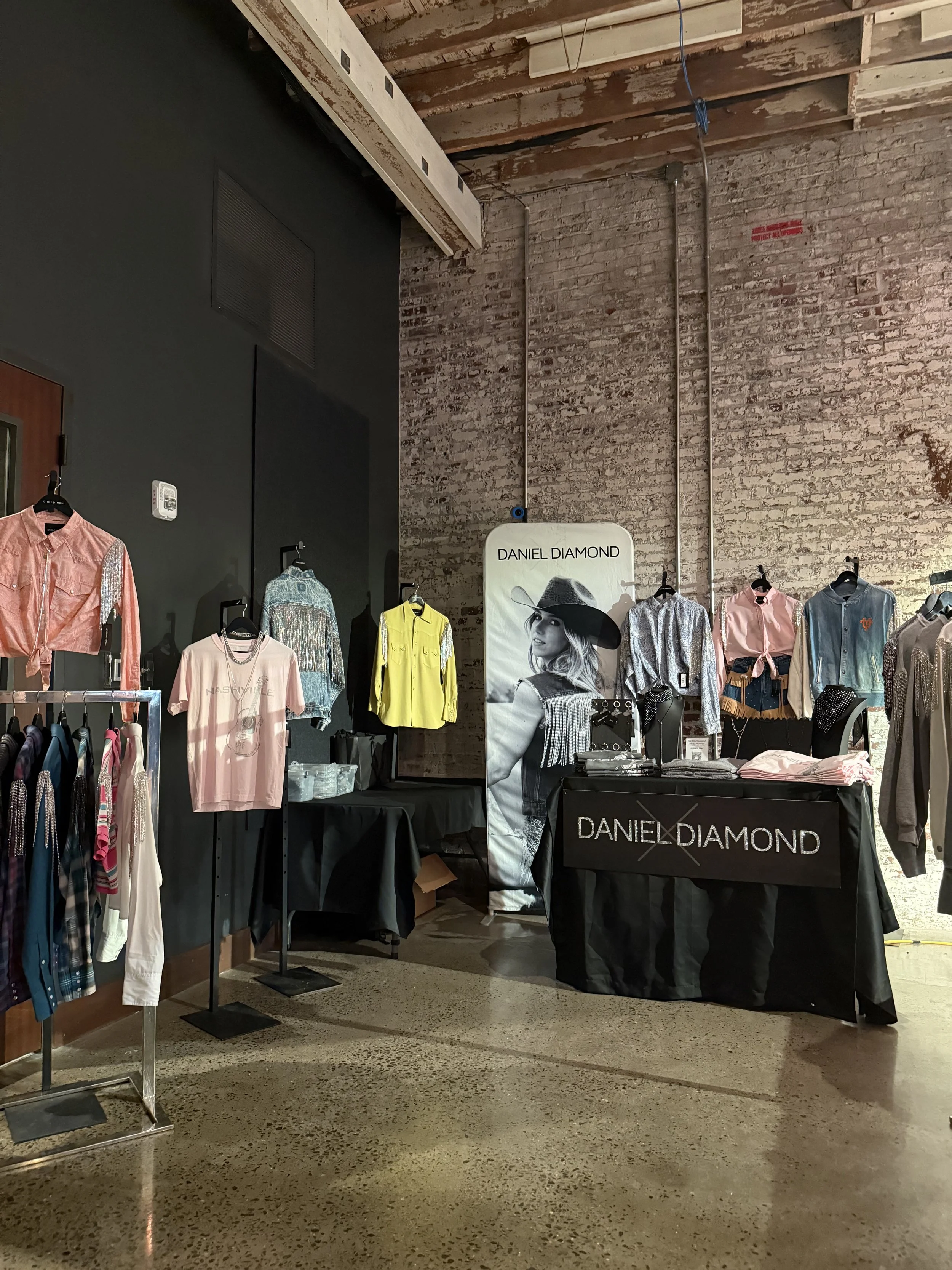 Vendor Daniel Diamond's trunk show