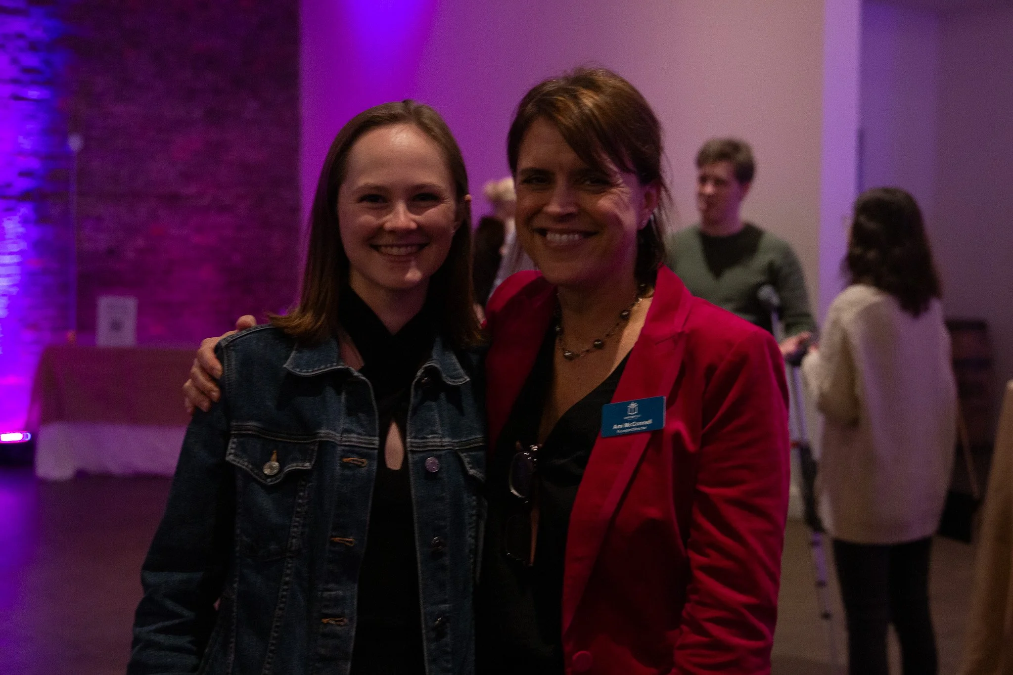 Photo of Maddie Law and Ami McConnell at A Dolly Good Time