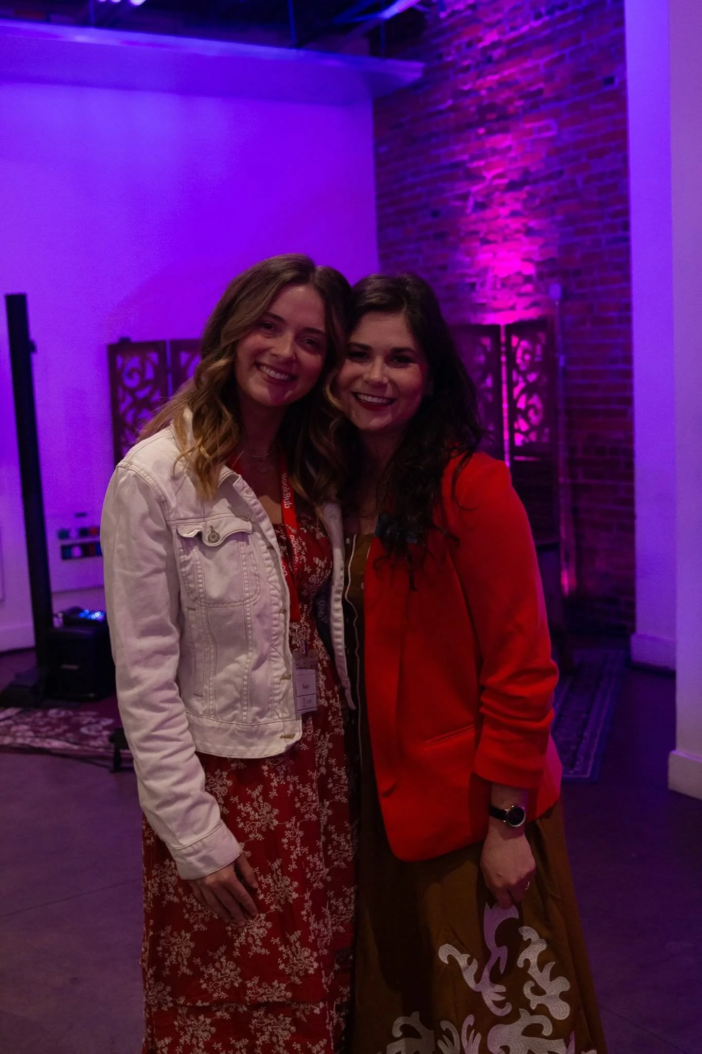 Kaylin Moore and Sara Wigal at A Dolly Good Time