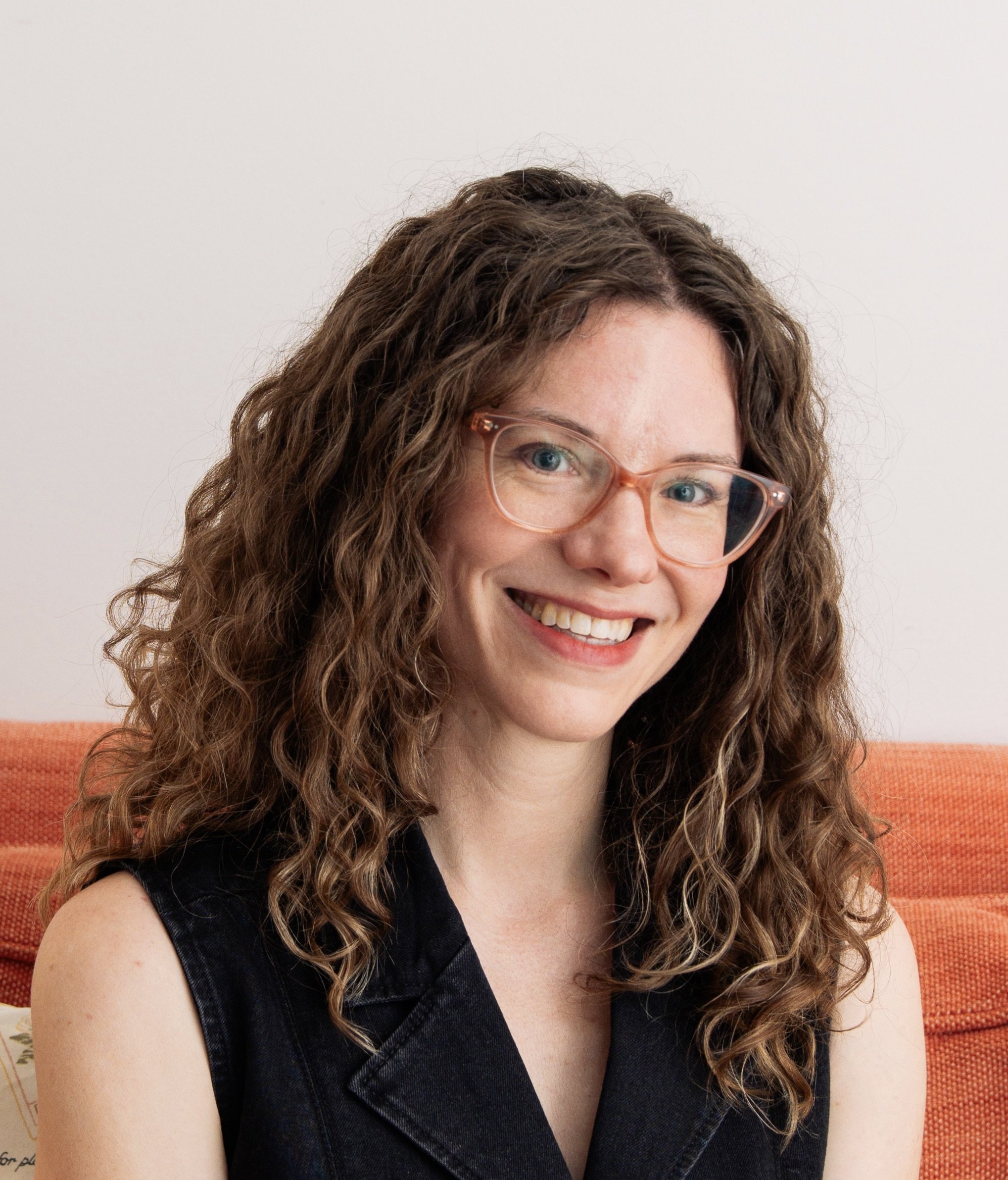 Headshot of Katie Carella, photo taken by Daniel Meigs