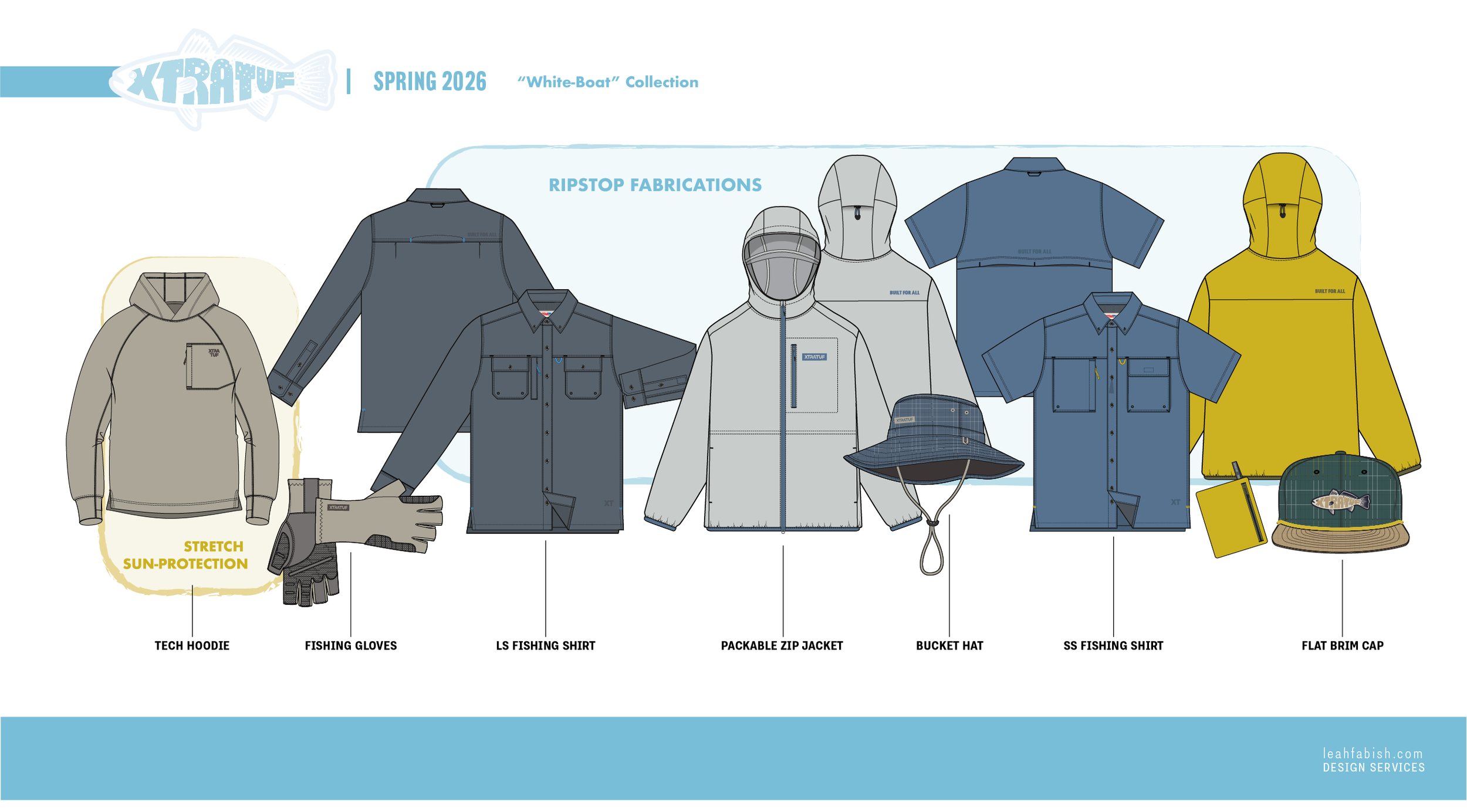 Design Direction: XTRATUF apparel line dev