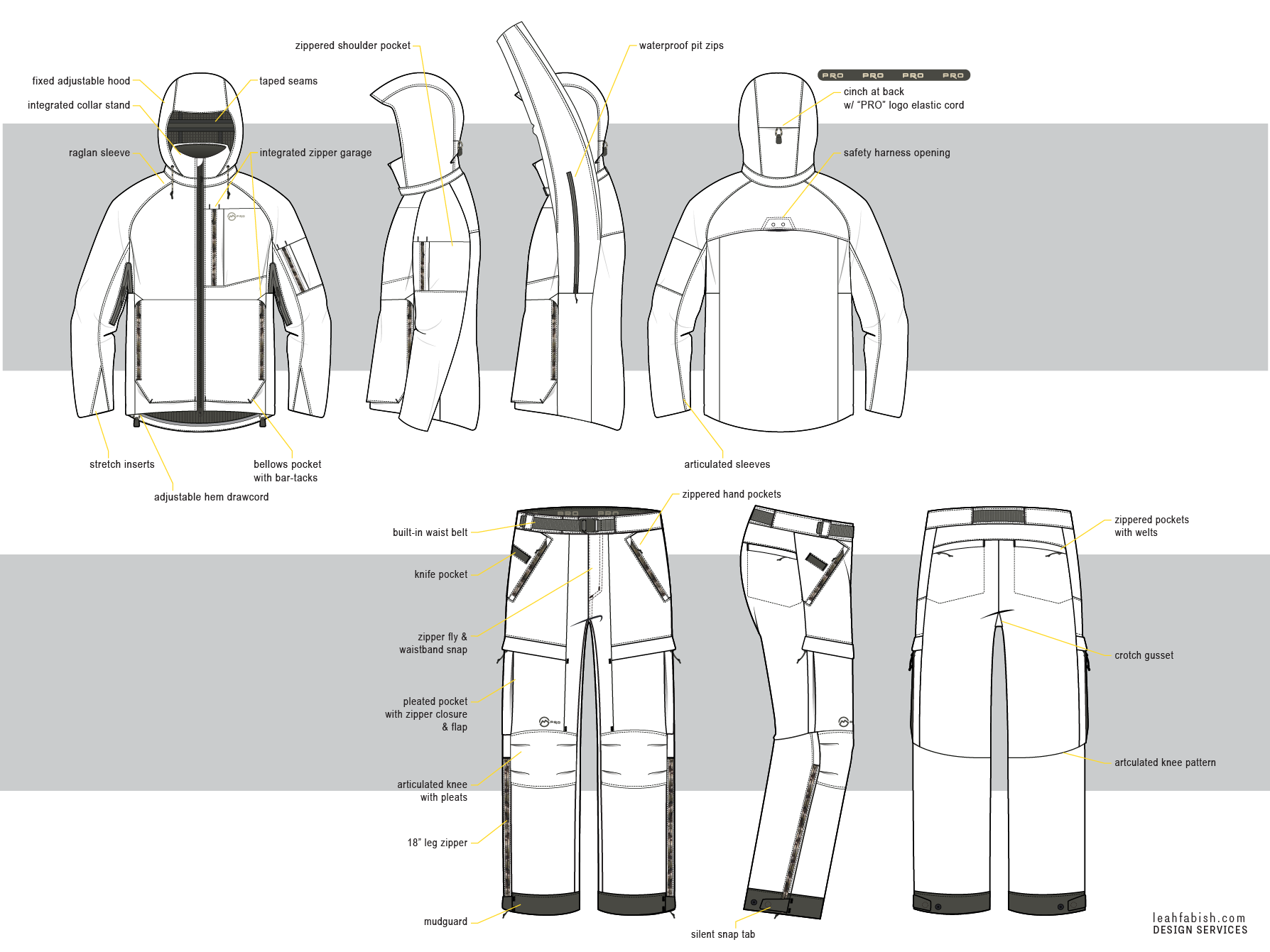 Design: hunting apparel