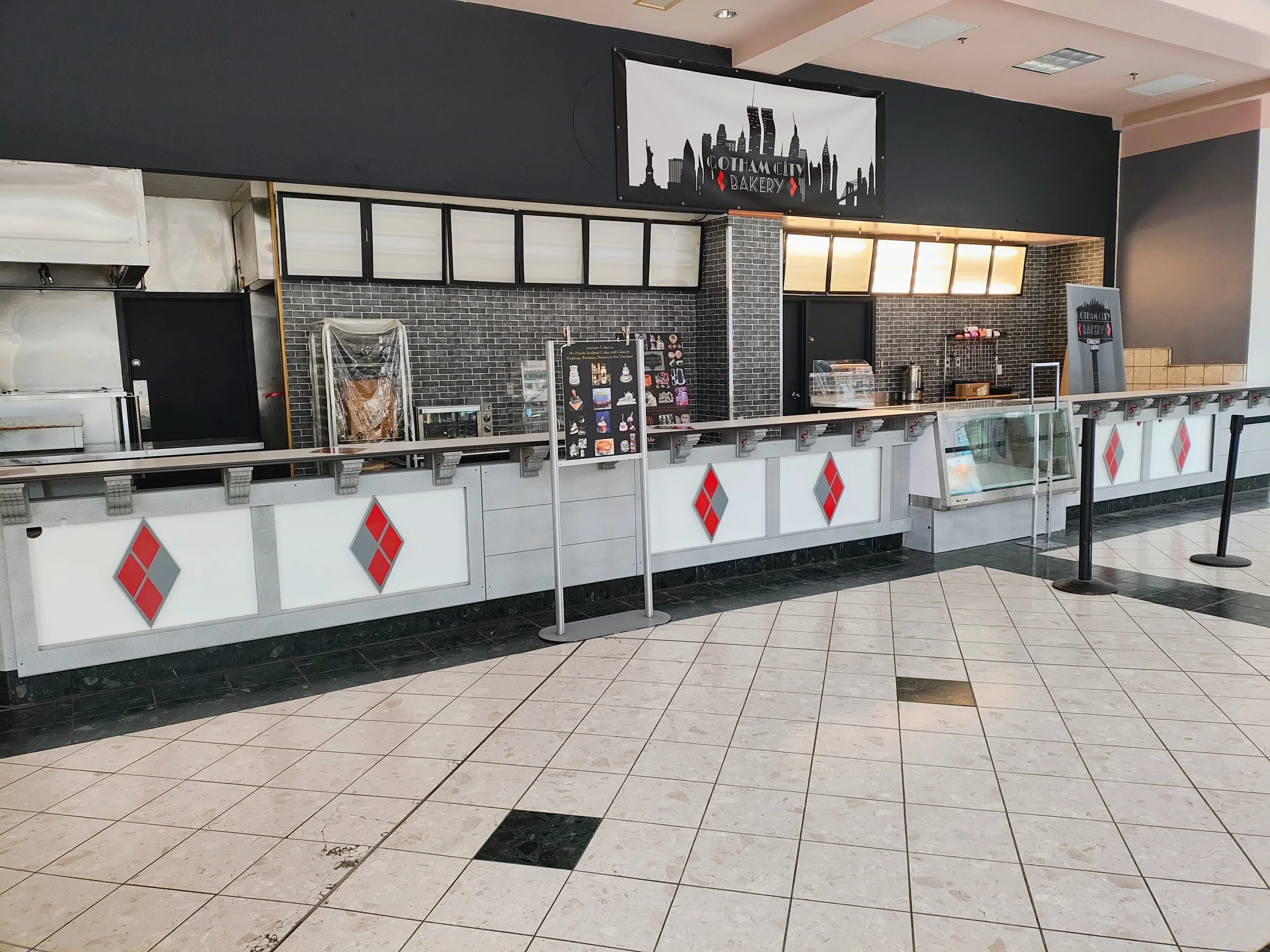 Food Court Front Counter (After) Gotham City Bakery