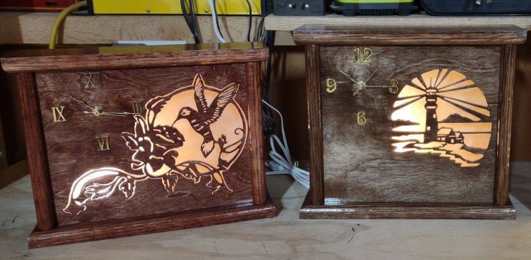 Original 2D light boxes