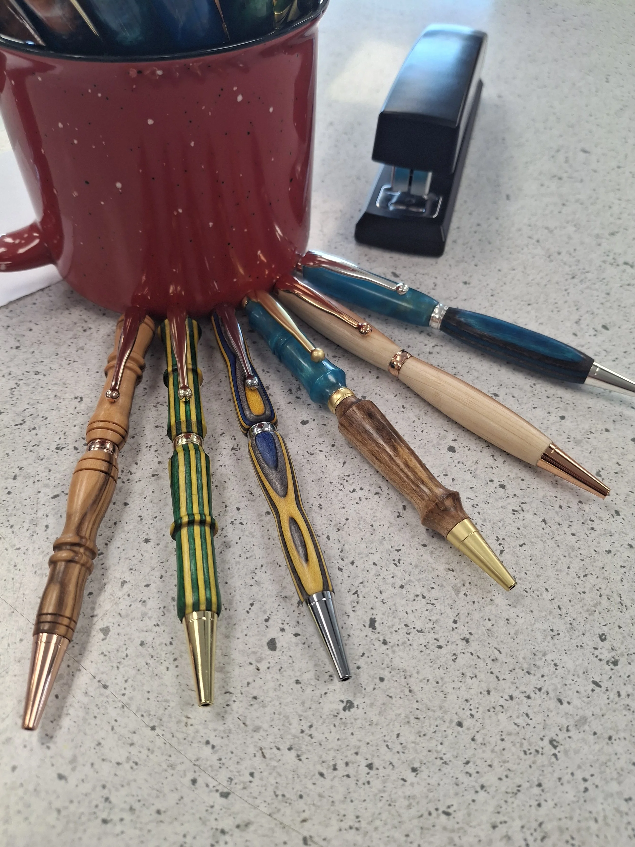 A small display of my a few pens.