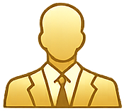Illustration of a faceless person wearing a business suit and tie.