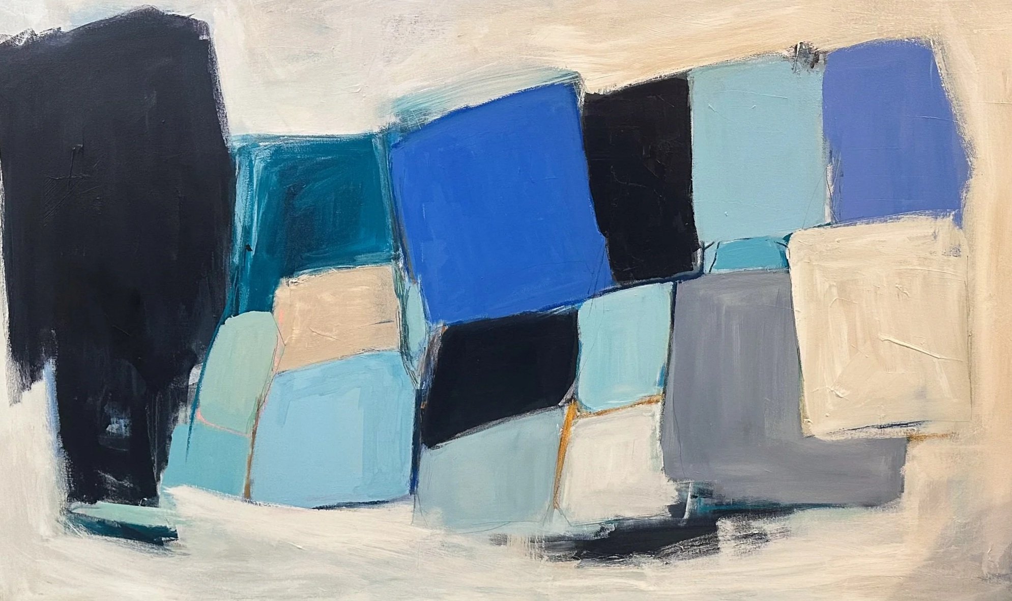 Blue - 36x60 inches