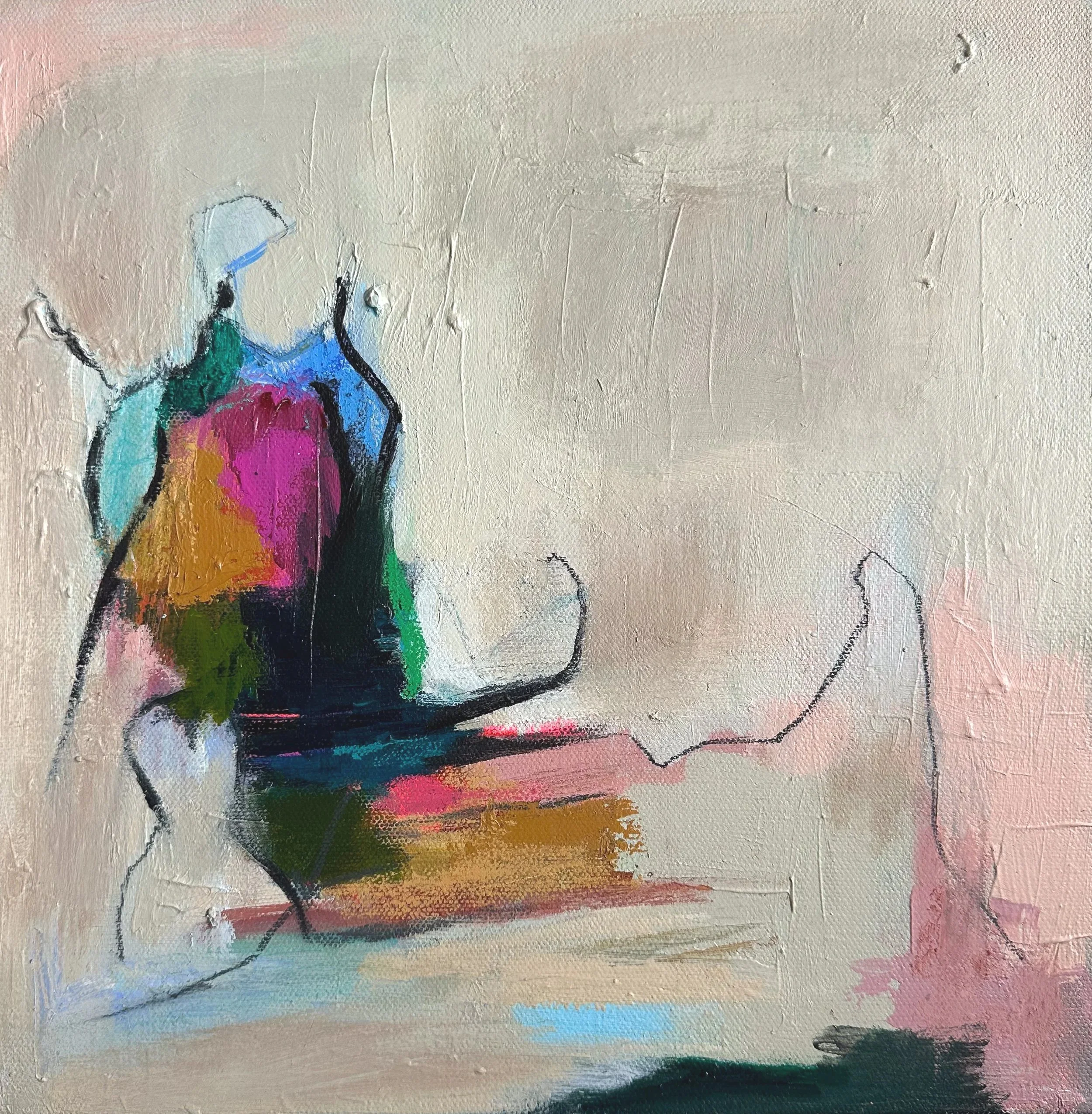 Holy Water
12x12 inches
Acrylic and pastel on canvas