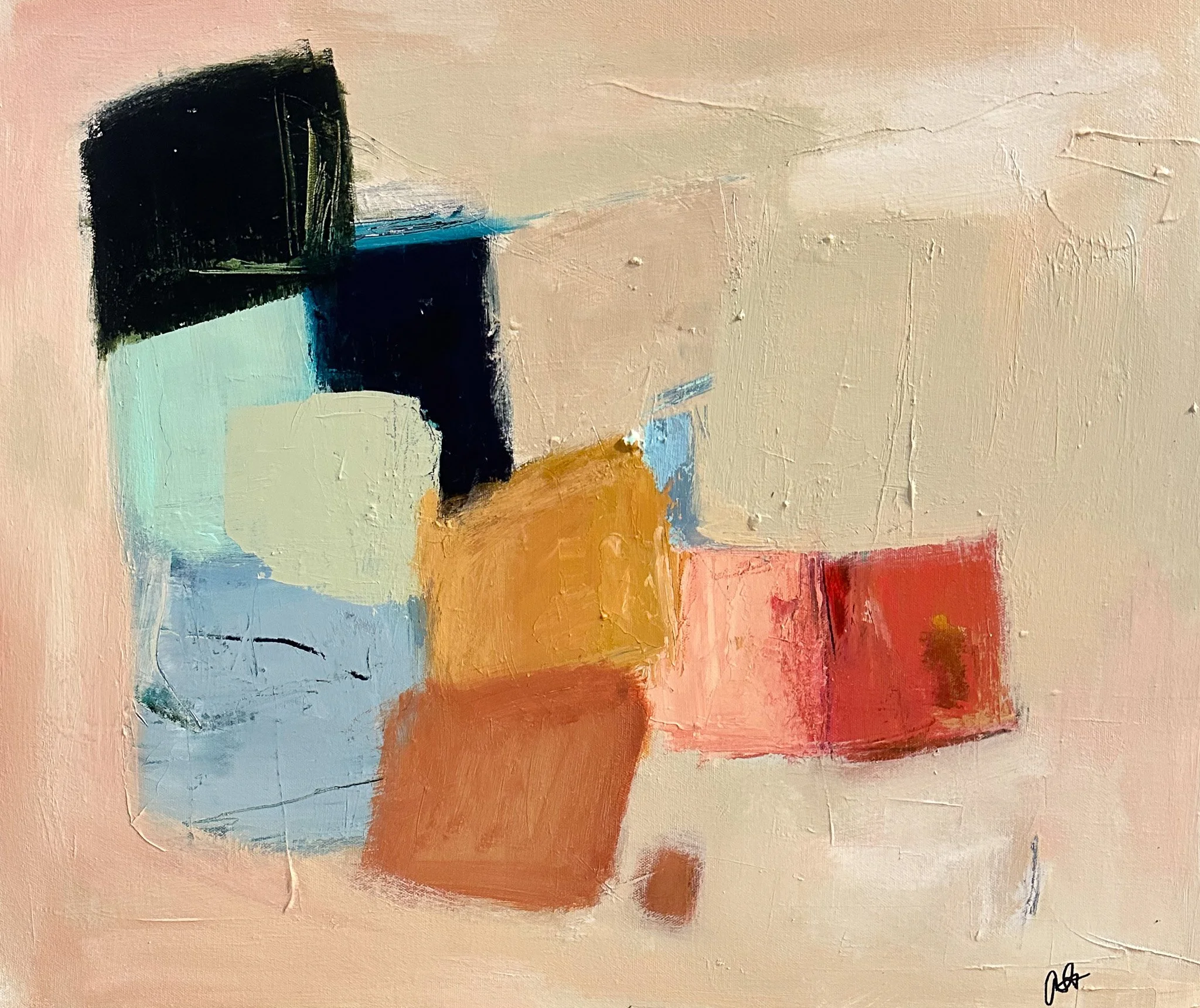 Teetering - 24x30 inches