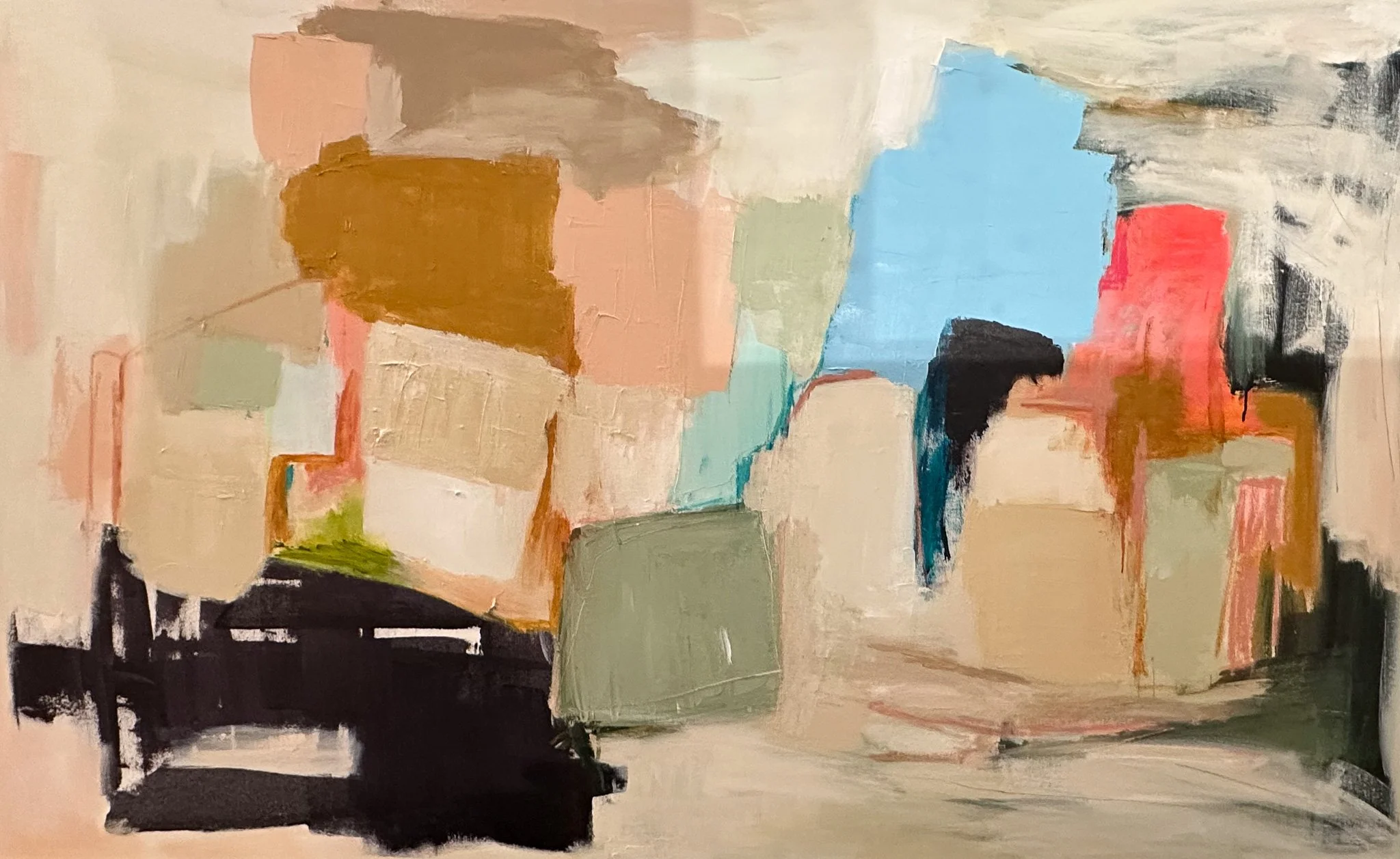 Let Time Stand- 36x60 inches