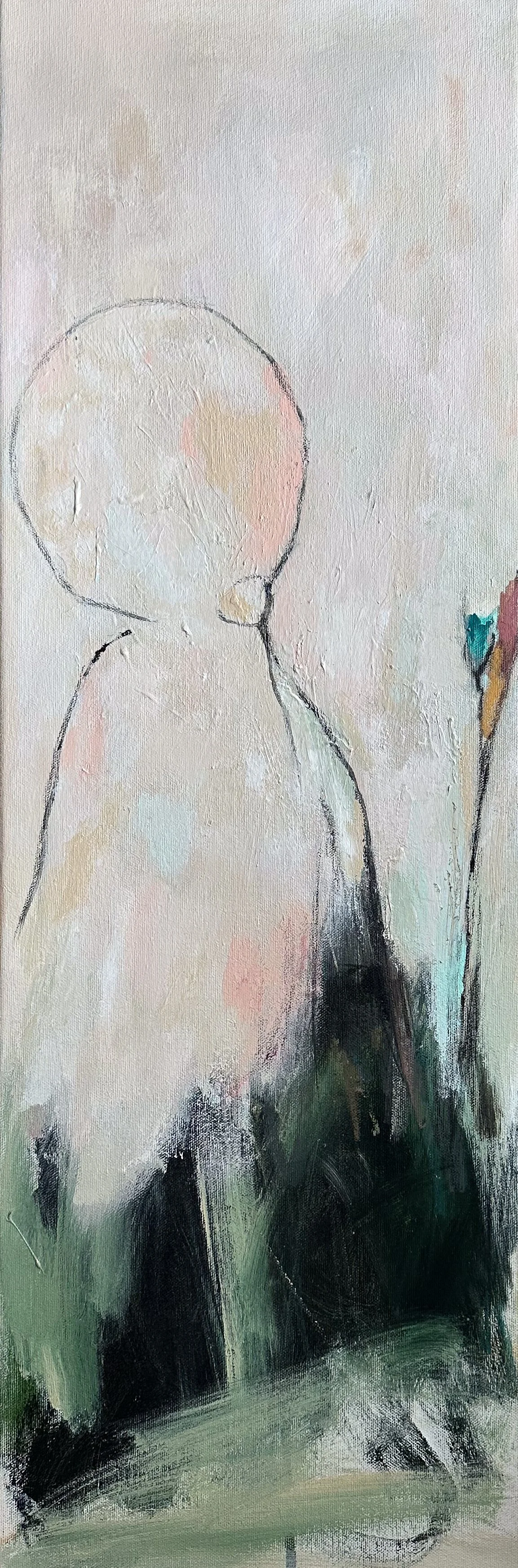 Angels In My Head
10x30 inches
Acrylic and pastel on canvas