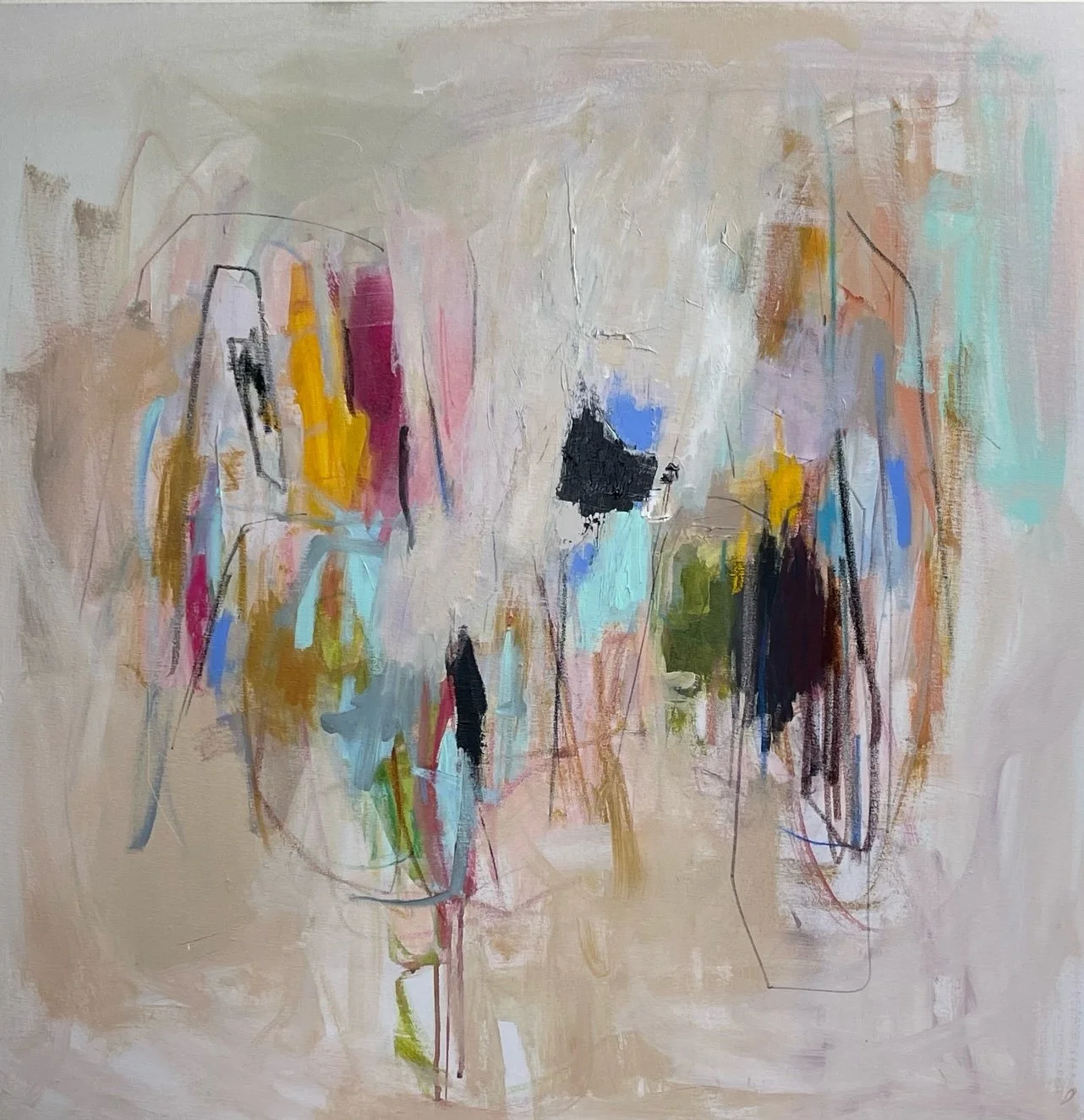 Variants
36x36 inches
Acrylic and Pastel on Canvas