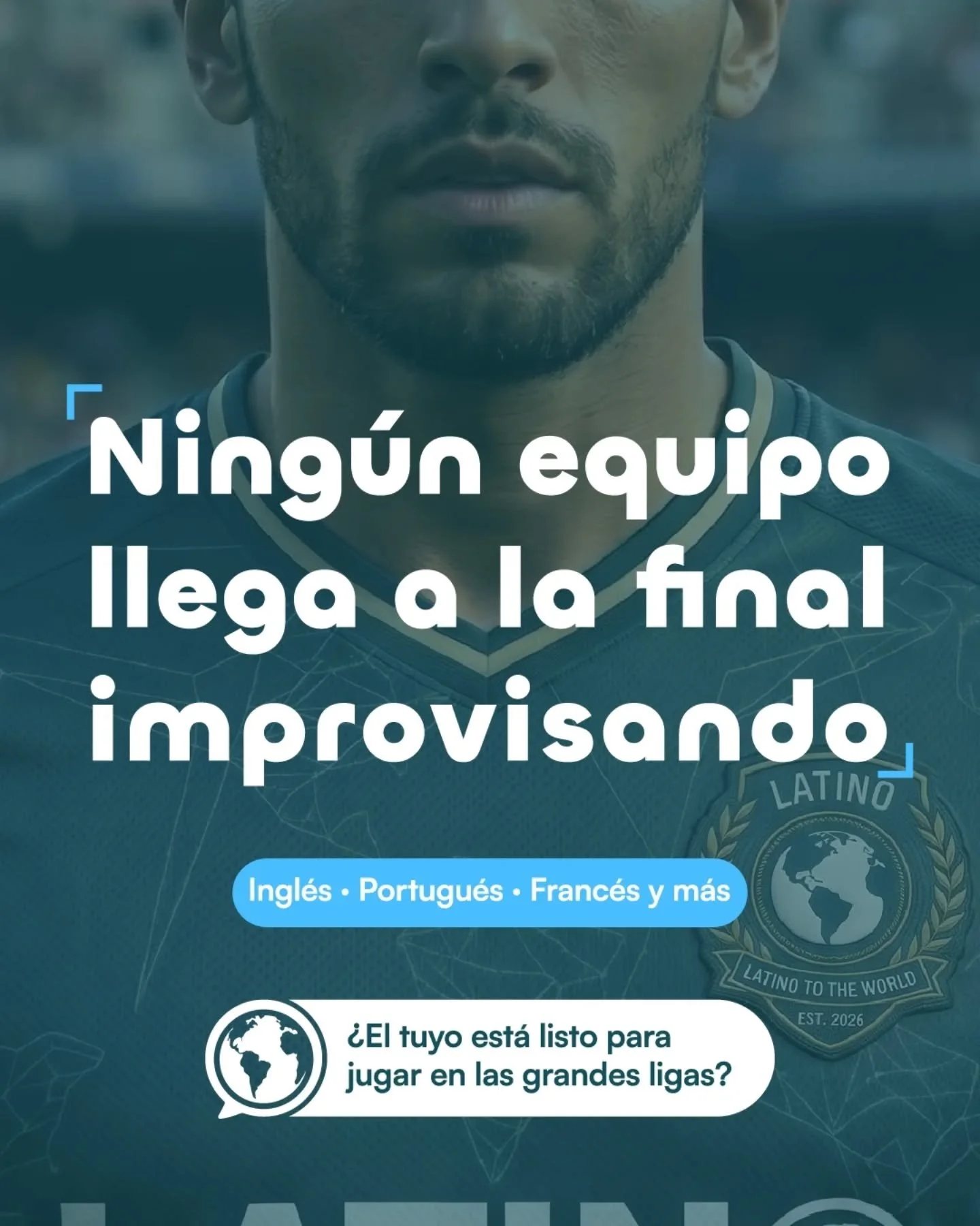 🏆⚽ Ning&uacute;n equipo llega a la final improvisando.

En la cancha &mdash;al igual que en el mundo corporativo&mdash; la pasi&oacute;n te mueve, pero es la estrategia y la constancia lo que te hace levantar la copa. La fiebre mundialista nos demue