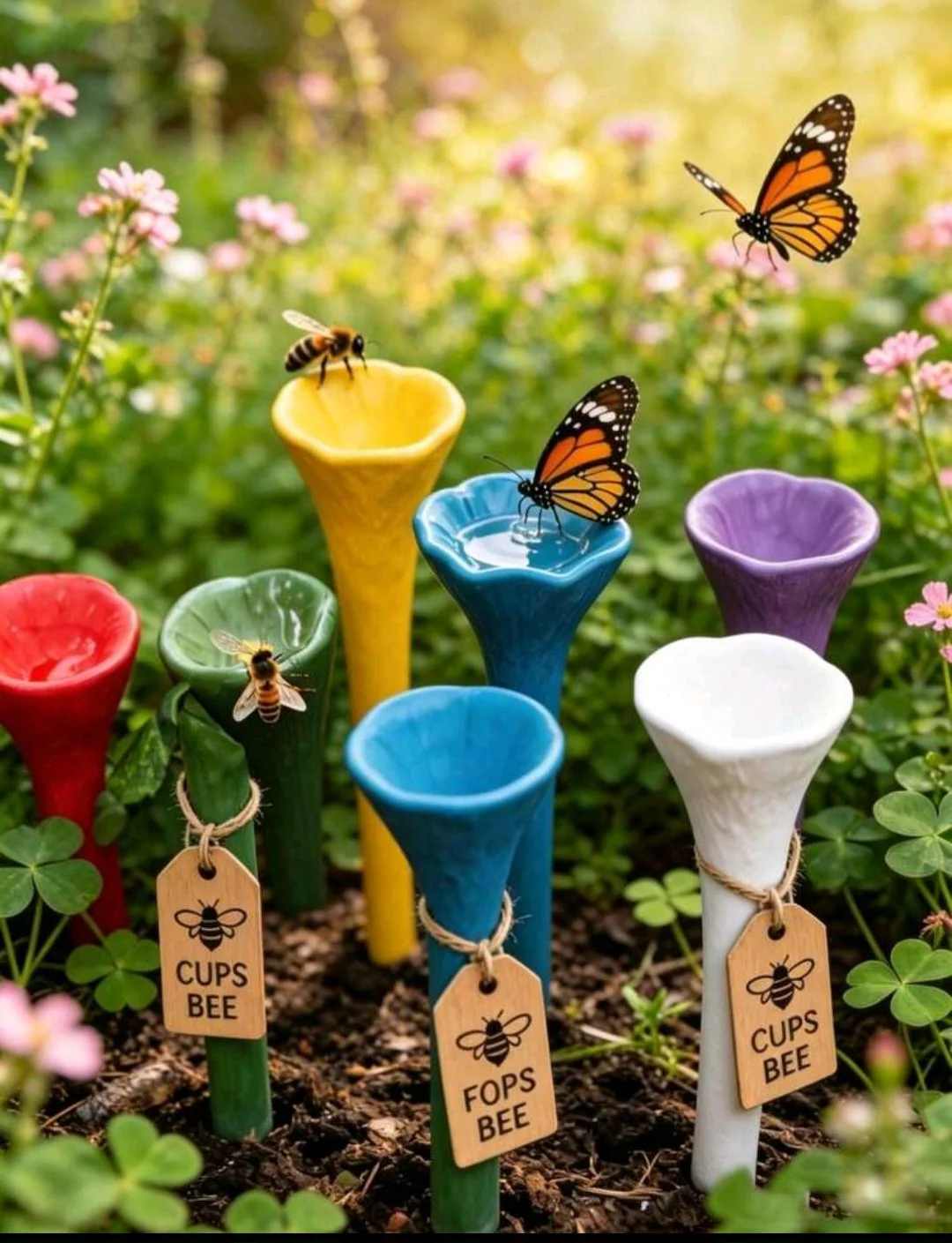 Bee cups