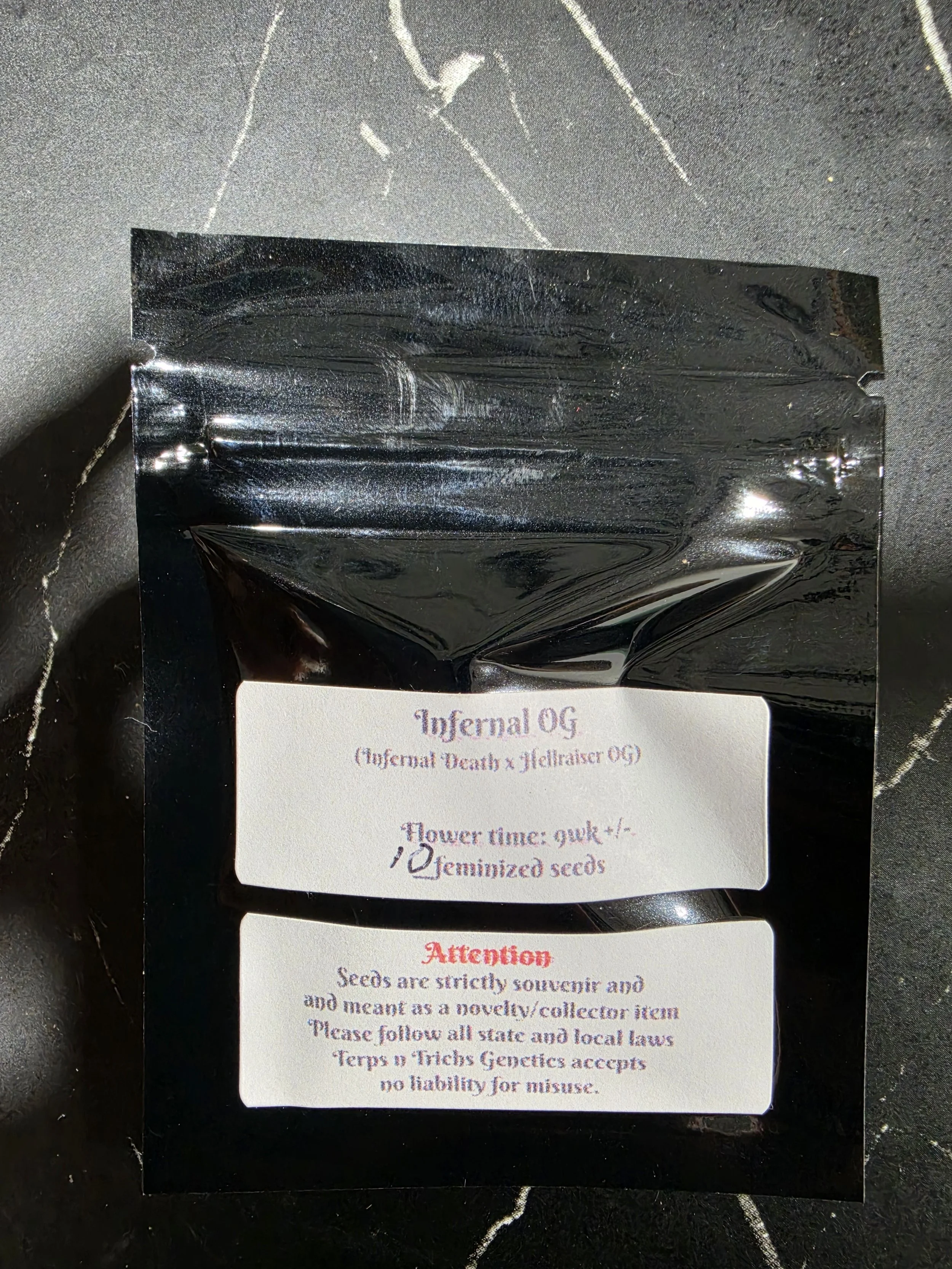 "Infernal OG" TNT Genetics, 10pk