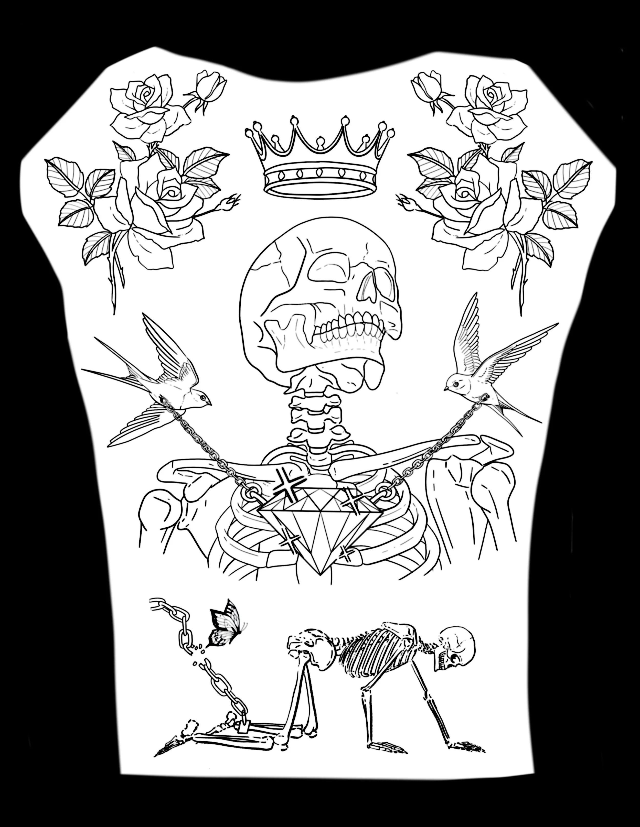 ⛓️&zwj;💥AVAILABLE BACK PIECE DESIGN ⛓️&zwj;💥

I&rsquo;d LOVE to take on some large scale projects this year. If this piece speaks to you, or if you&rsquo;re interested in collaborating on a custom large-scale project, hit me up! @twicerabbittattoo 