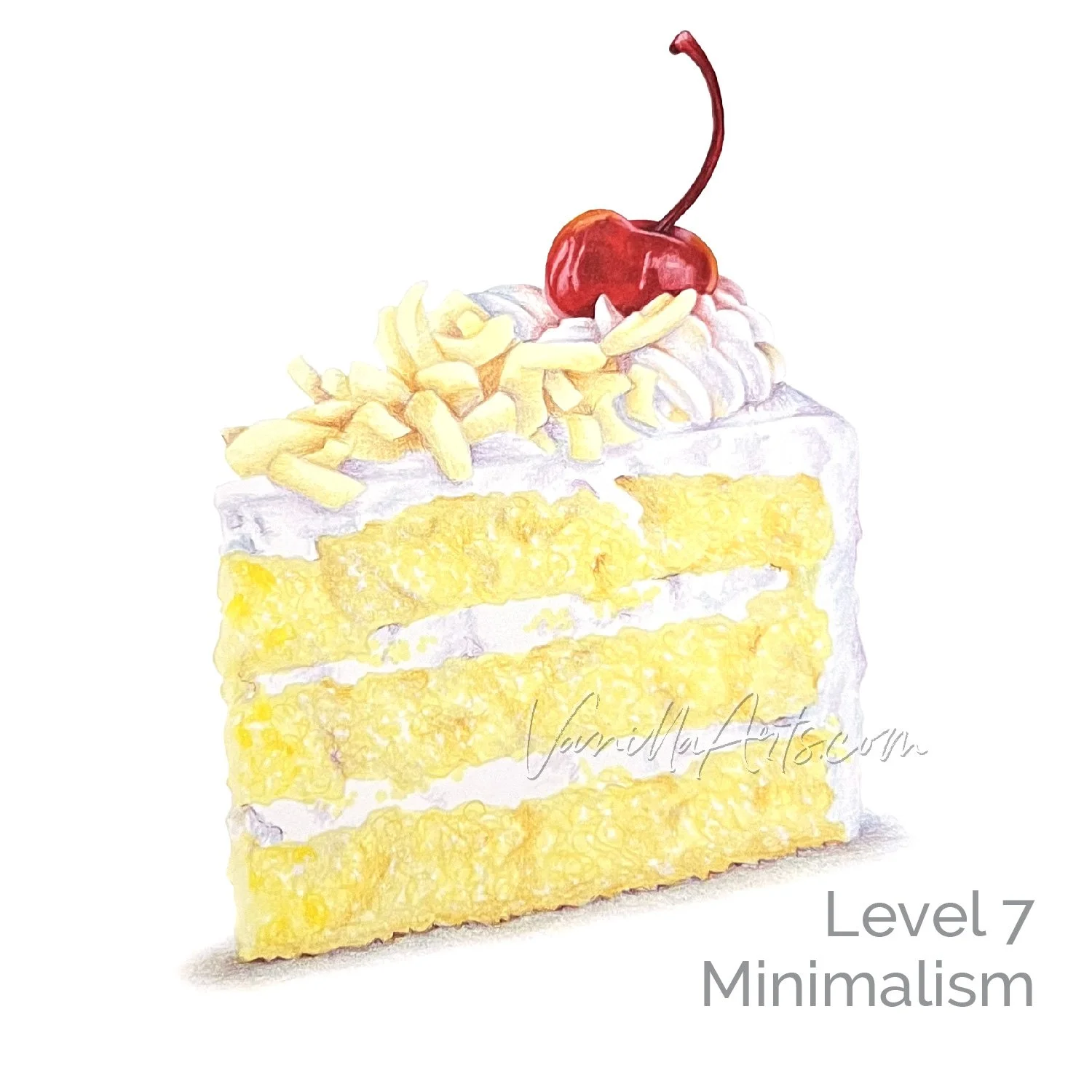 Learn colored pencil for mixed media in The Point, a 12 week online course. Beginners + hesitant intermediates. | VanillaArts.com