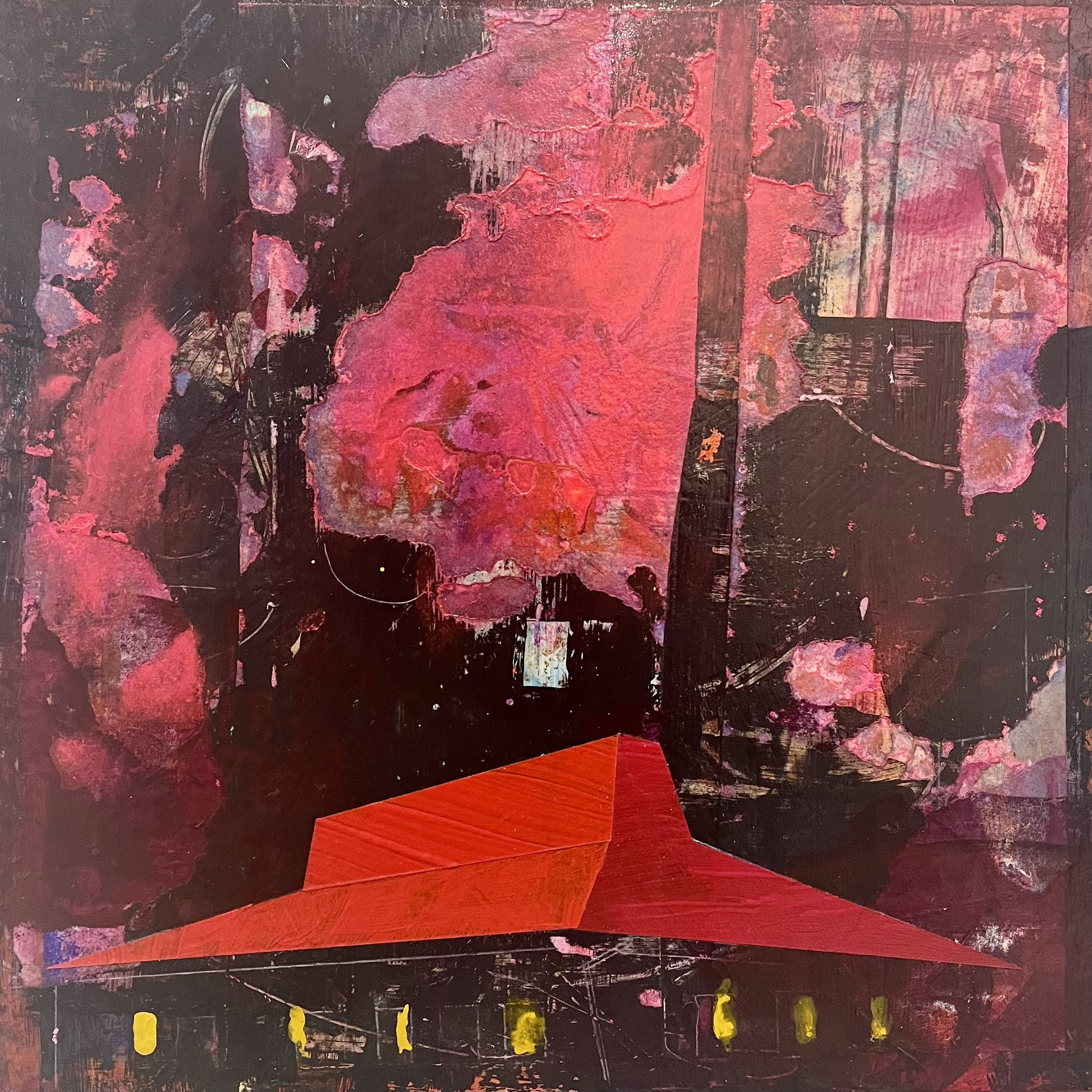 12" x 12" Pizza Hut
Mixed Media on board