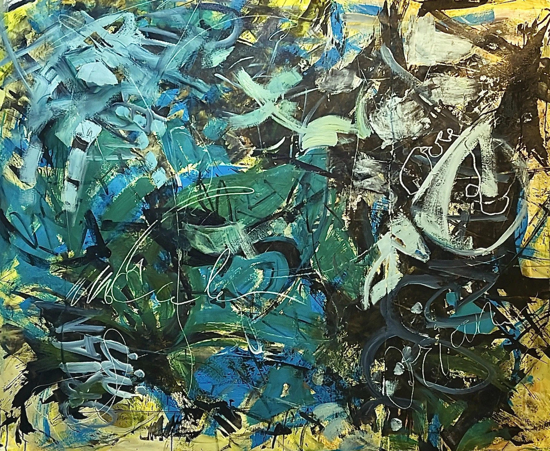 Reality is our partner, Acrylic on Canvas, 4ft x 5ft  Available for purchase