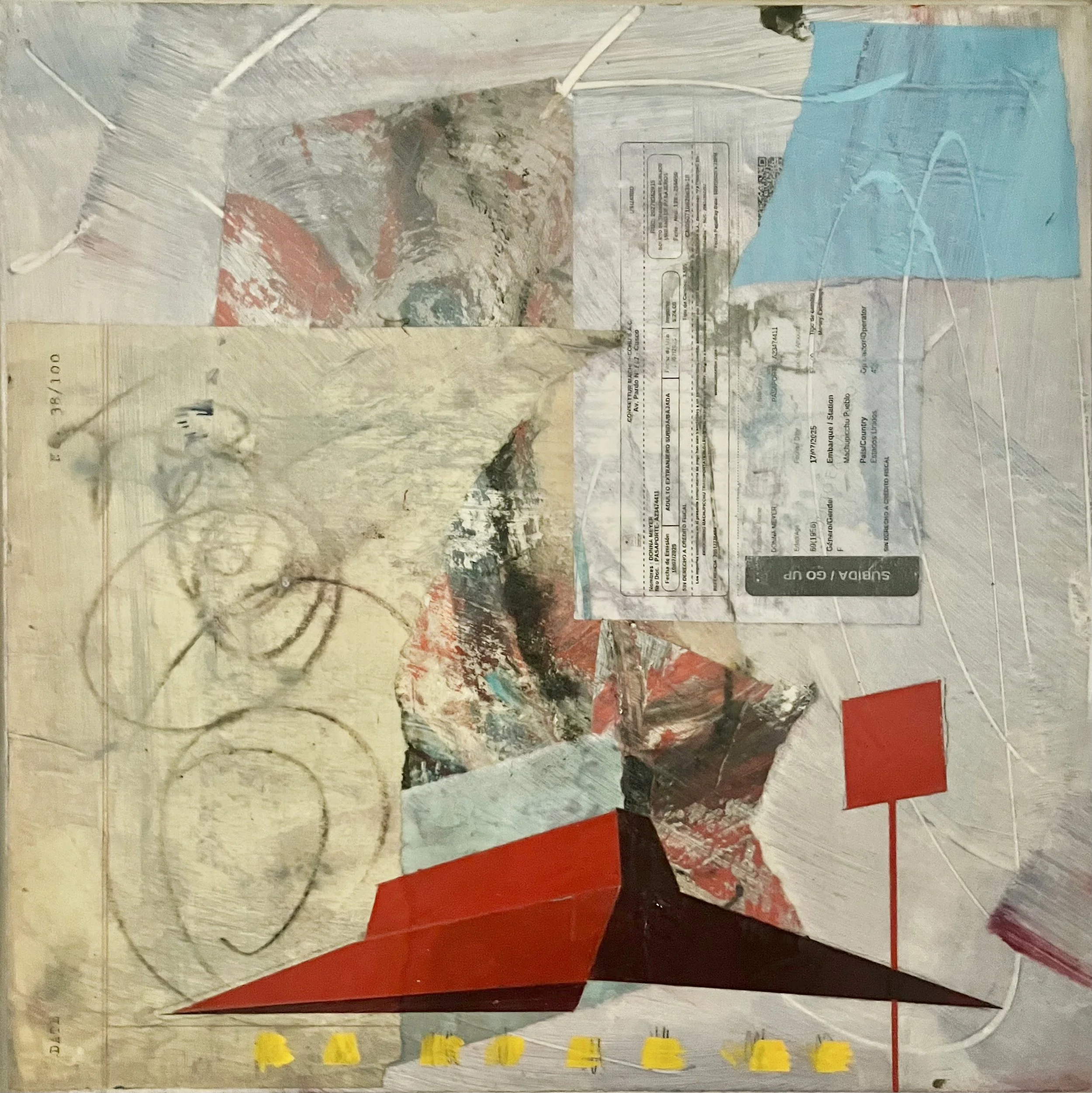 12" x 12" Pizza Hut
Mixed Media on board