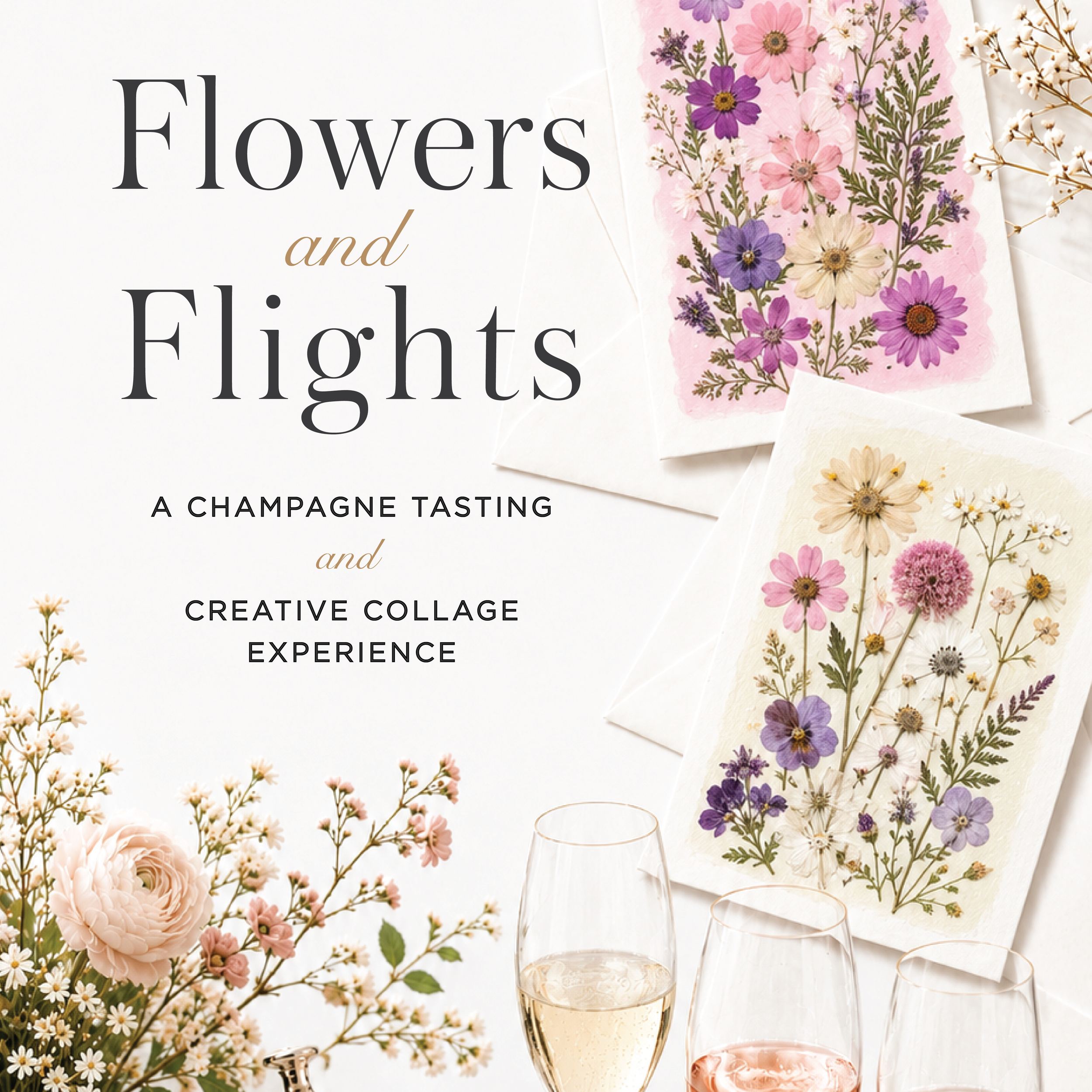 Flights & Flowers Champagne Edition