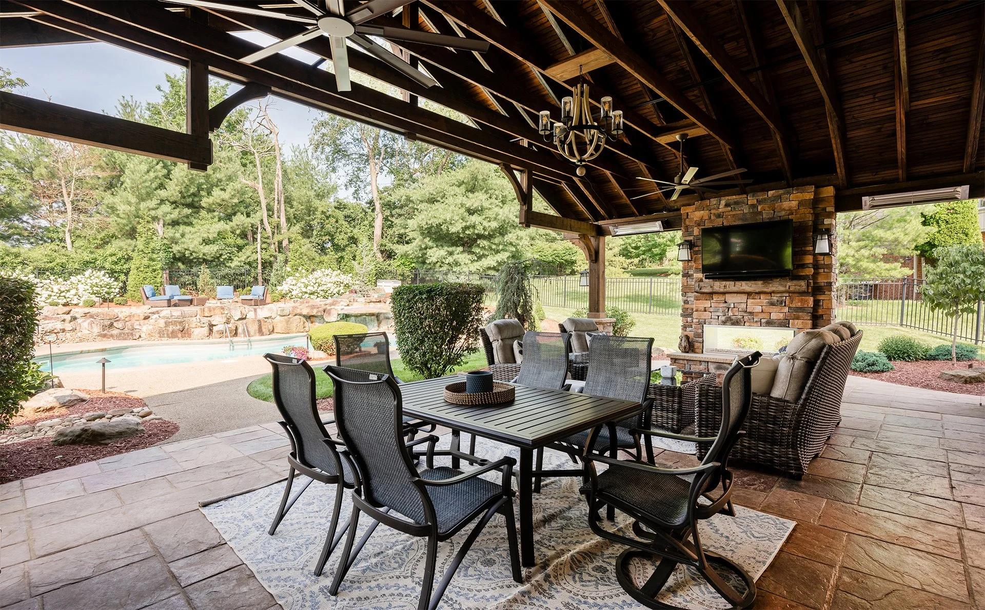 Scenic Ridge Highland Park Scenic Ridge home exterior remodeled by J. Francis