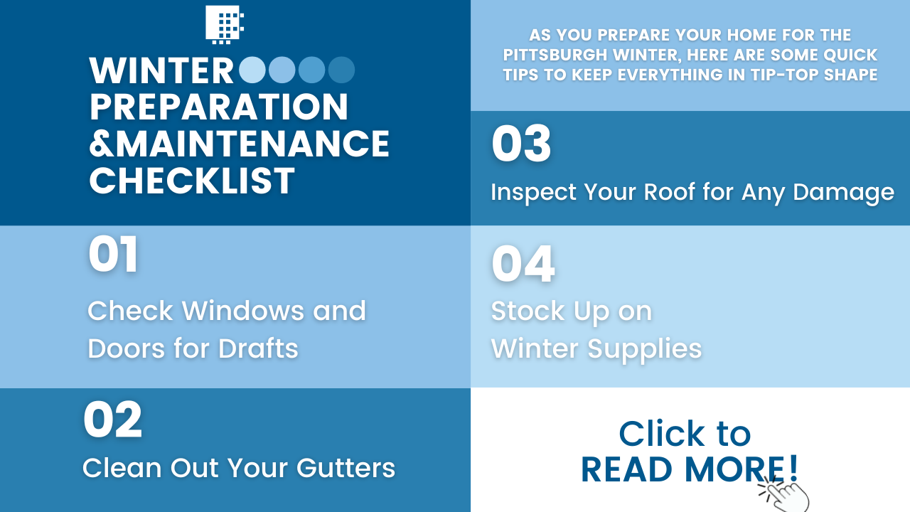Winter Preparation &amp; Maintenance Checklist for Pittsburgh Homeowners
