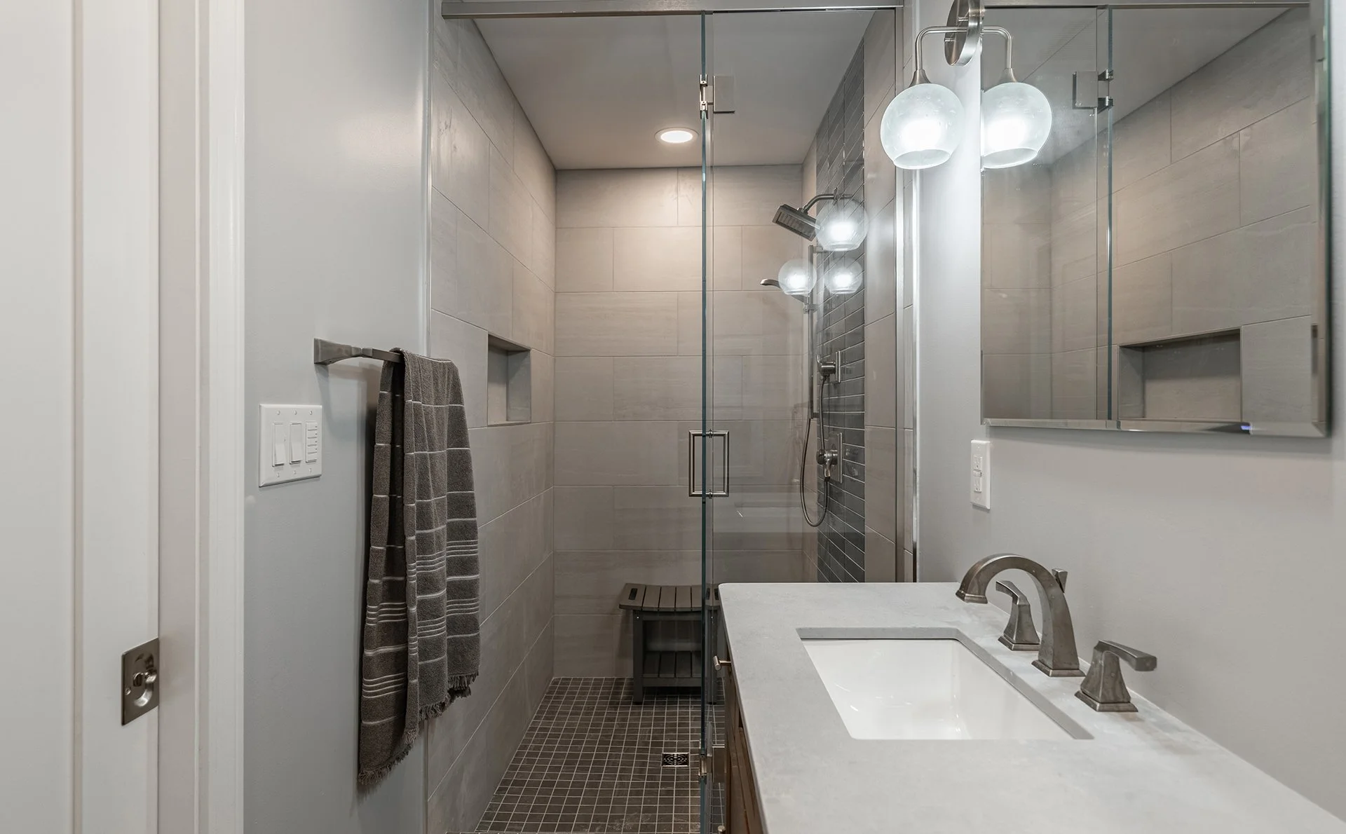 Mt. Lebanon bathroom remodeled by J. Francis
