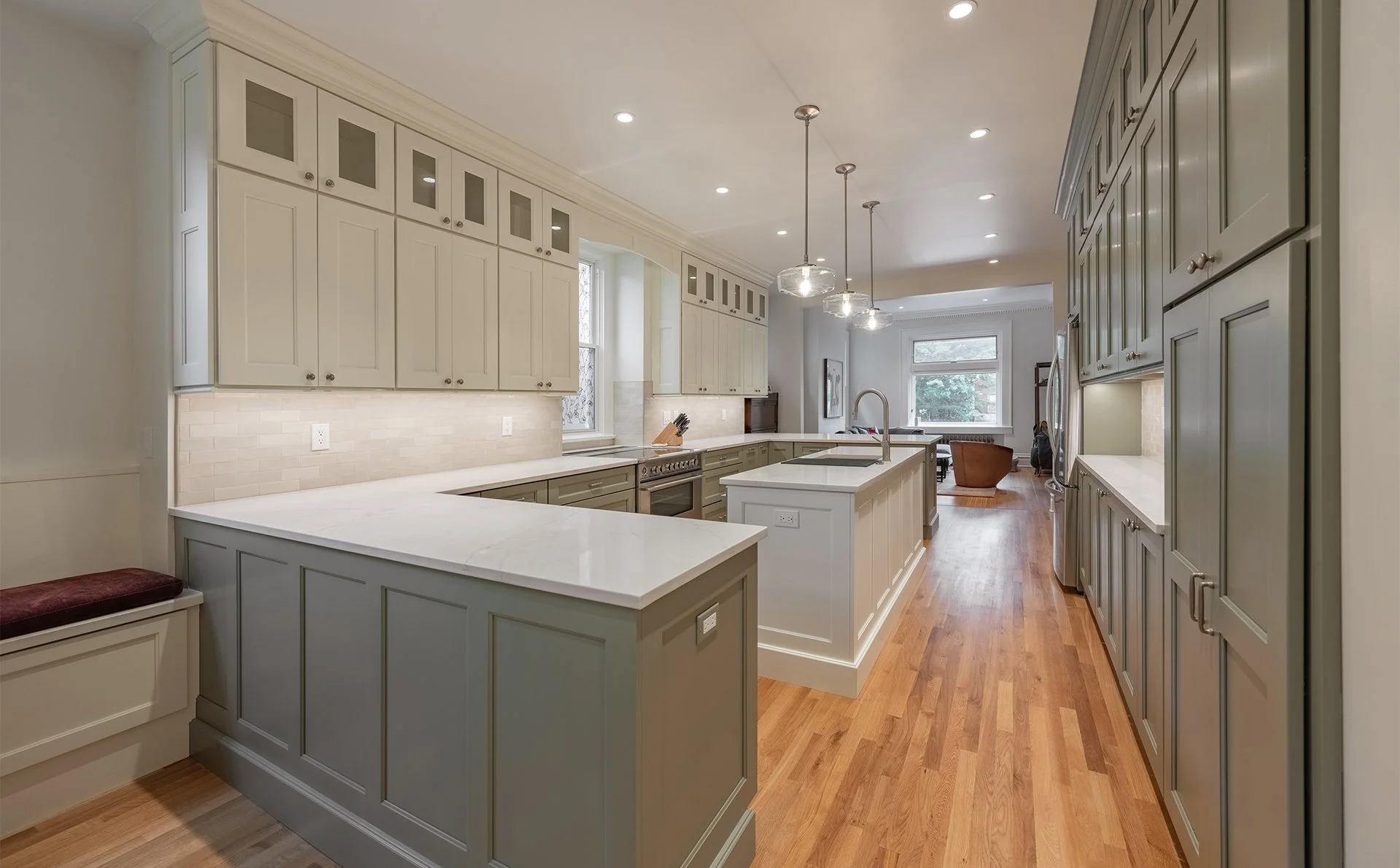 College Street kitchen remodeled by J. Francis