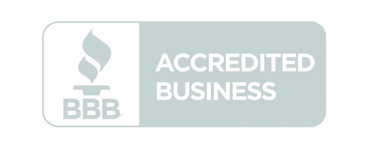 BBB Accredited Business logo with text
