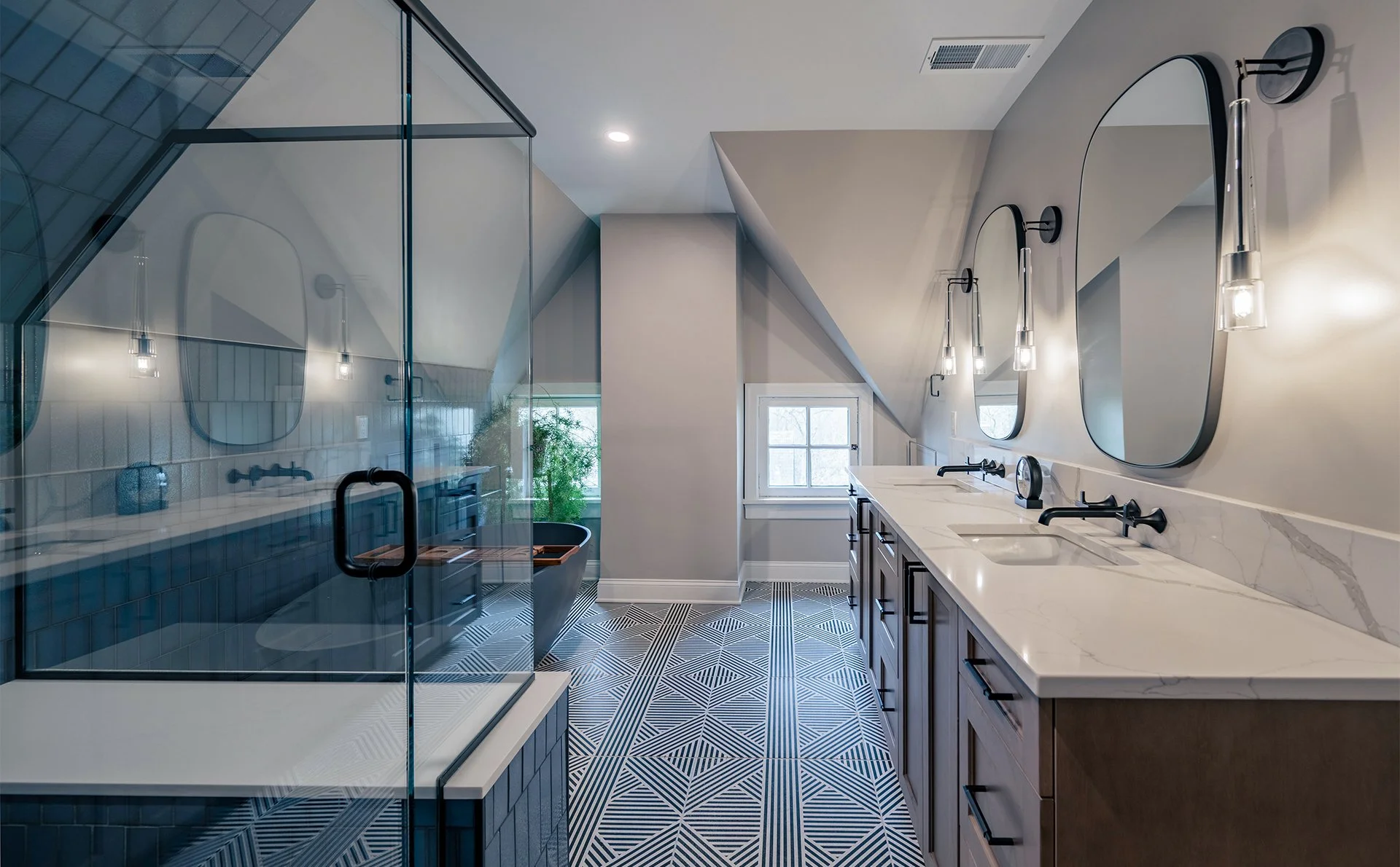 Ben Avon bathroom remodeled by J. Francis